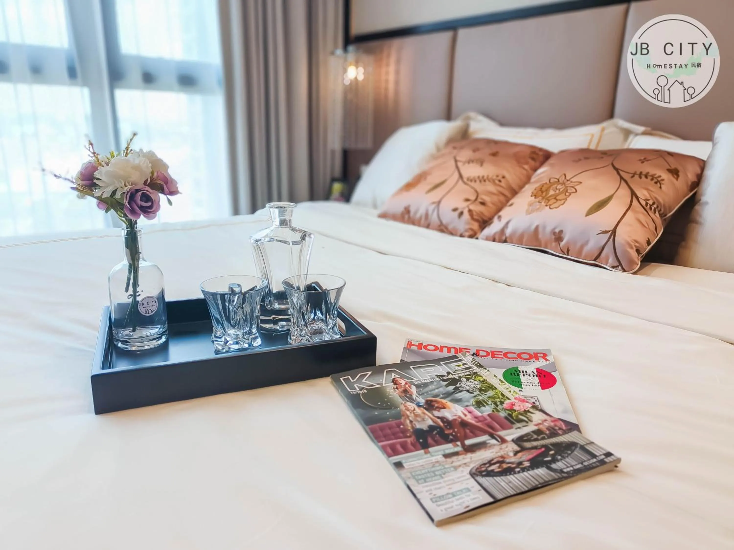 Bed in Paradigm Residence by RR JBcity