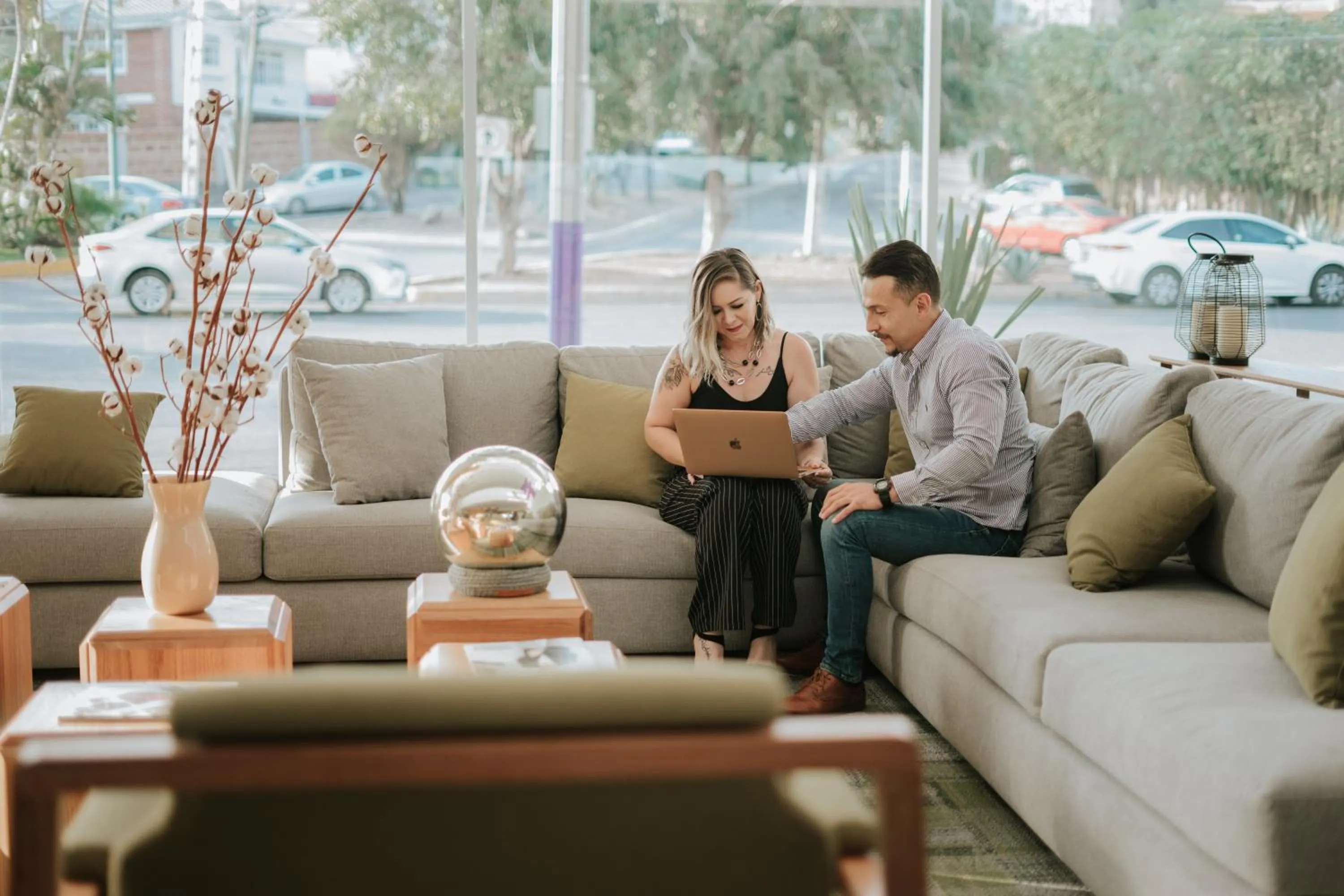 Living room in Gran Hotel Concordia Irapuato