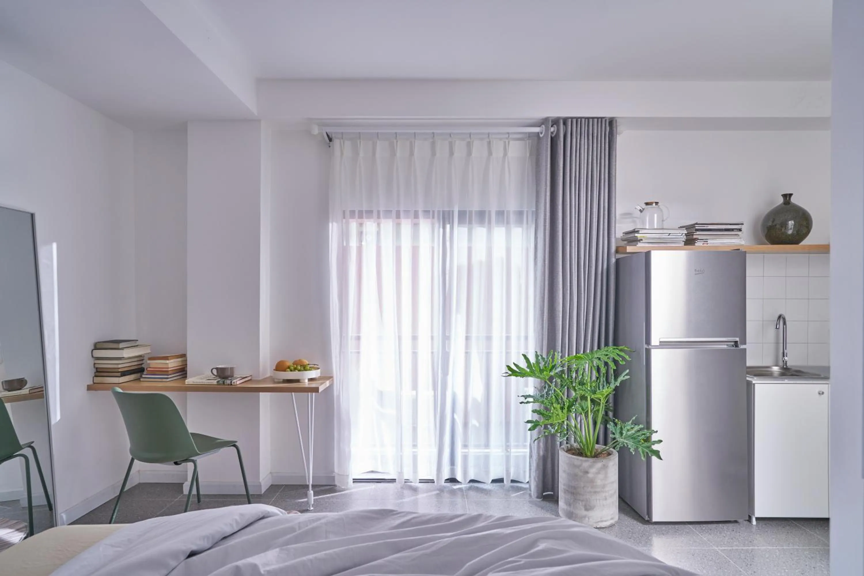 Photo of the whole room, Bed in M Village Living Lê Văn Sỹ