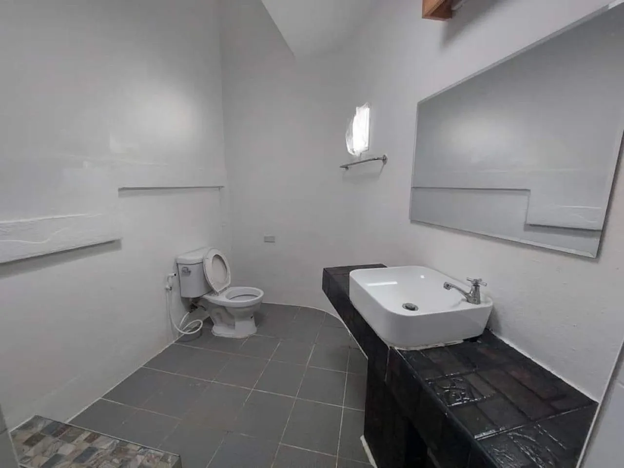 Bathroom in White house bailan resort