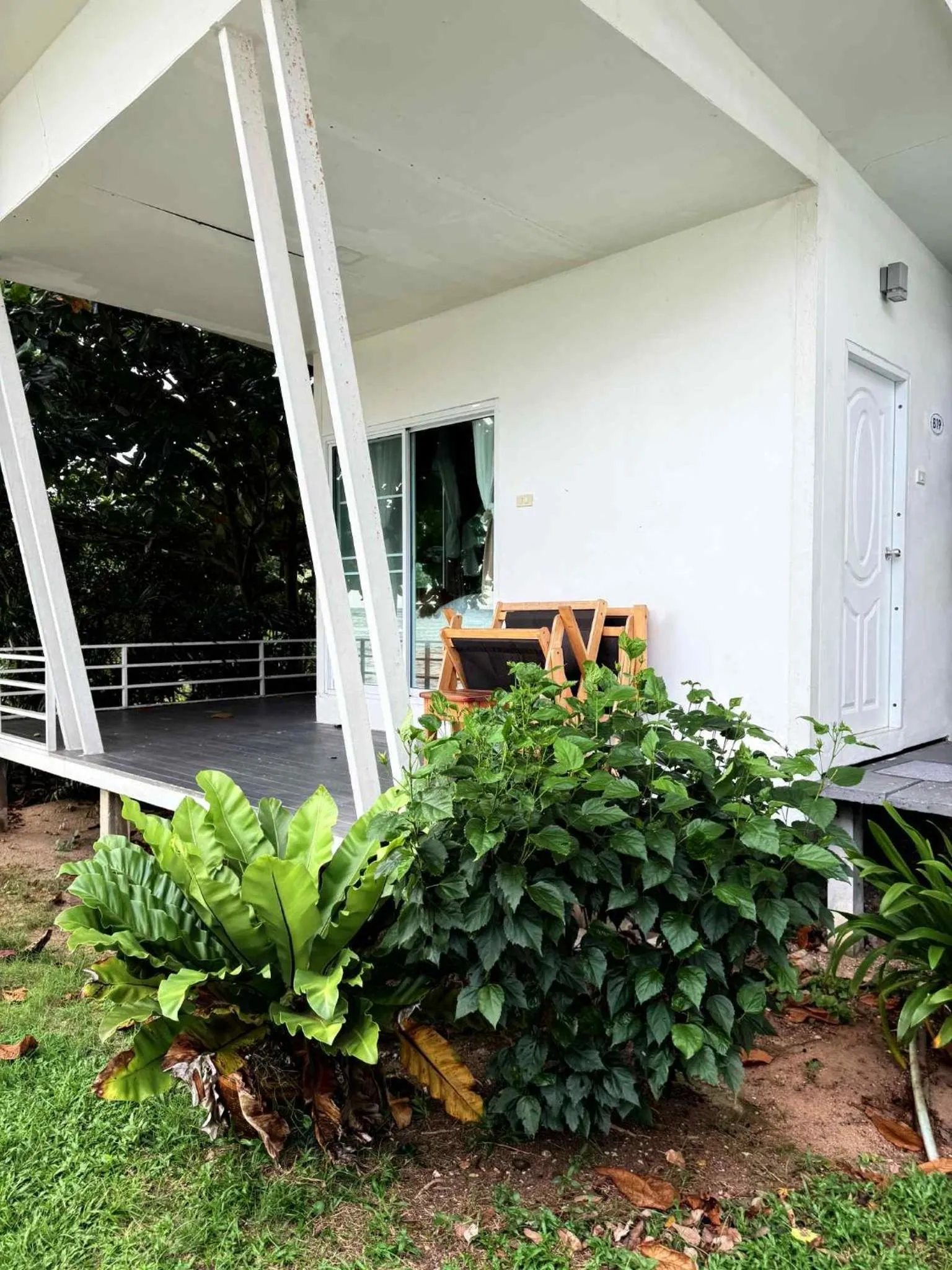 Patio in White house bailan resort