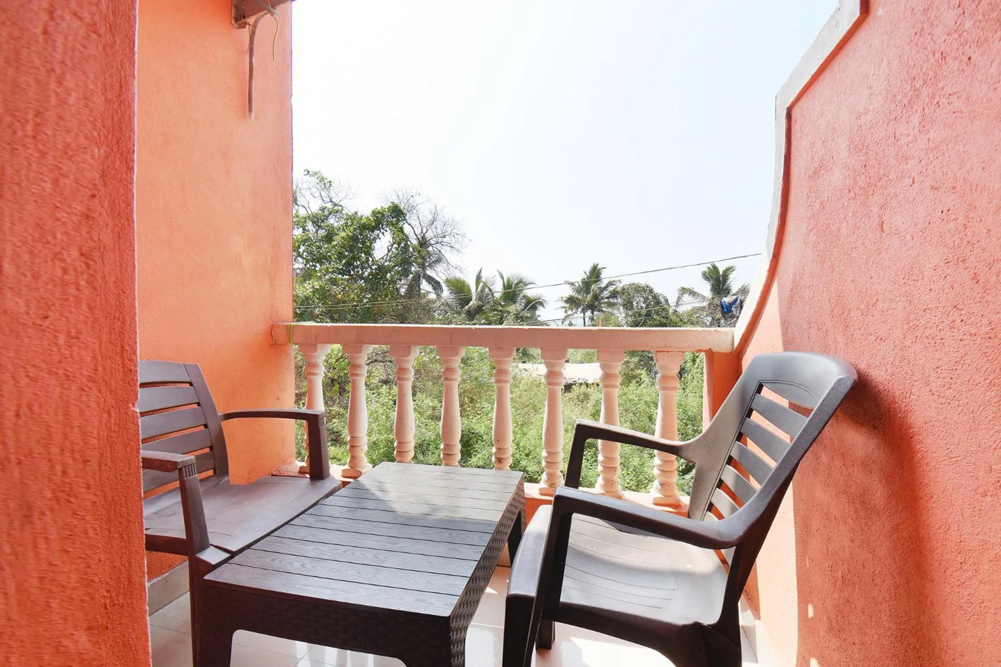 Seating area in Via Shanel Beachside Resort - Tito's lane, Baga Beach