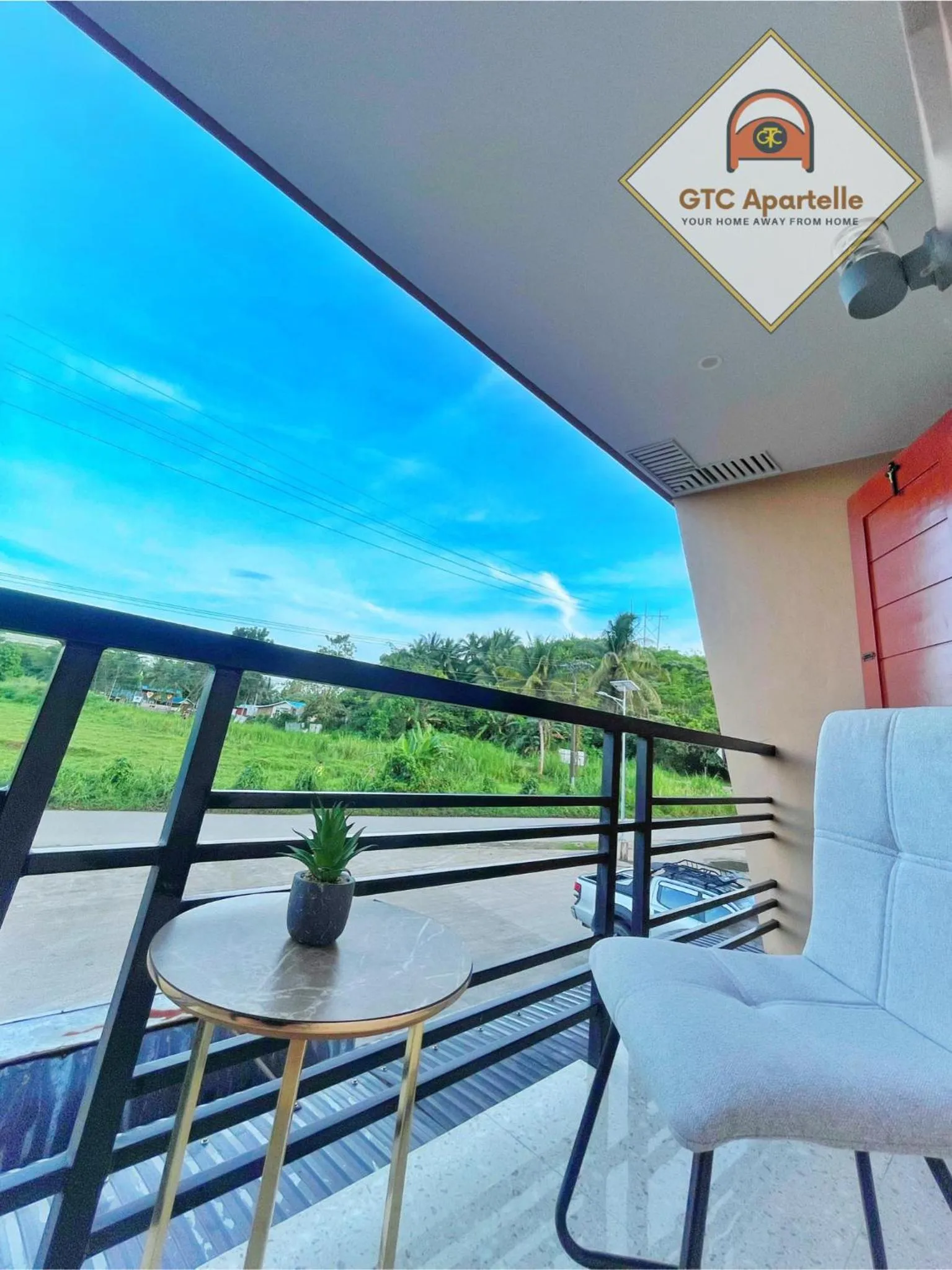 Balcony/Terrace in GTC Apartelle - Tacloban