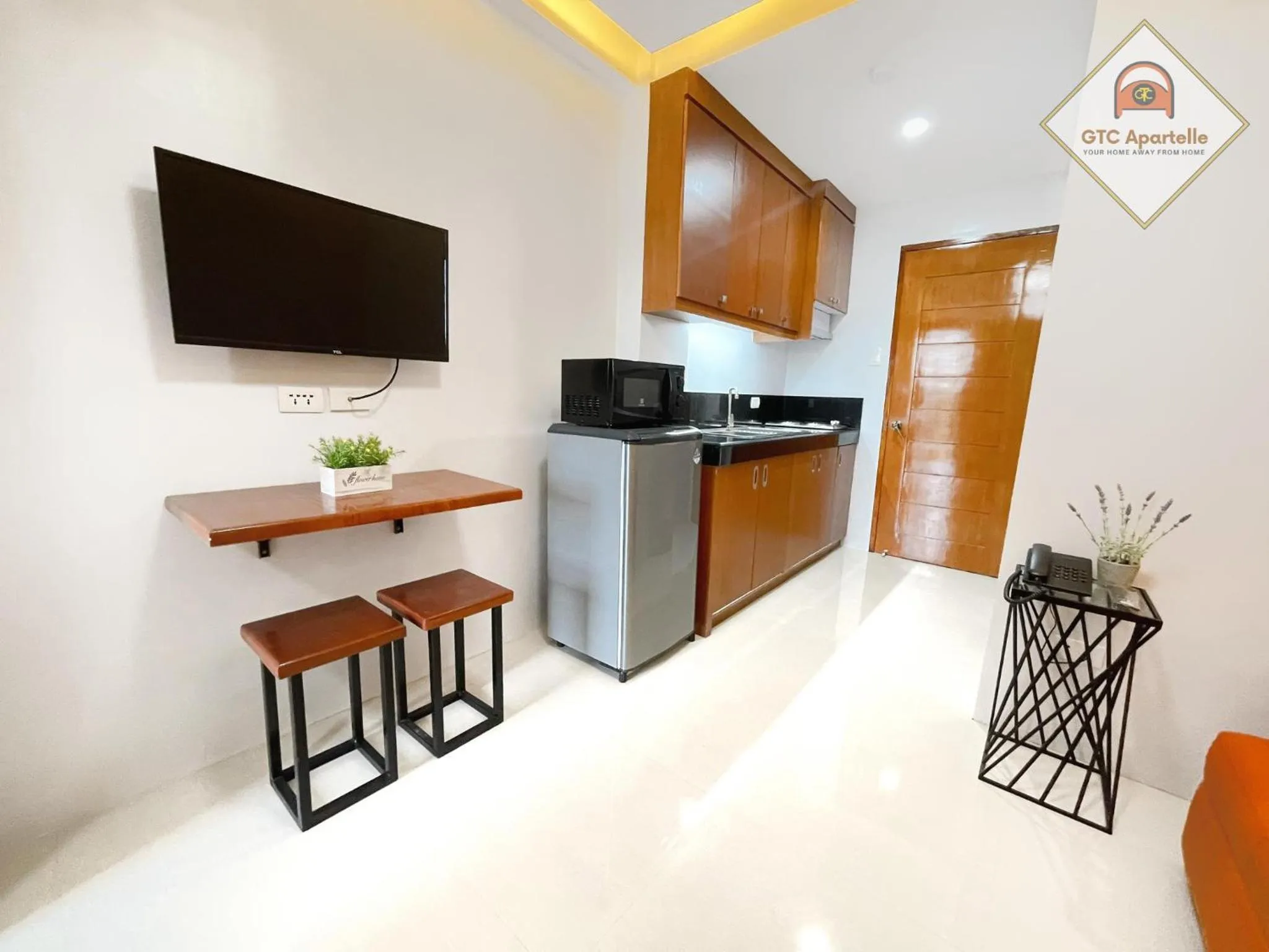 Living room in GTC Apartelle - Tacloban