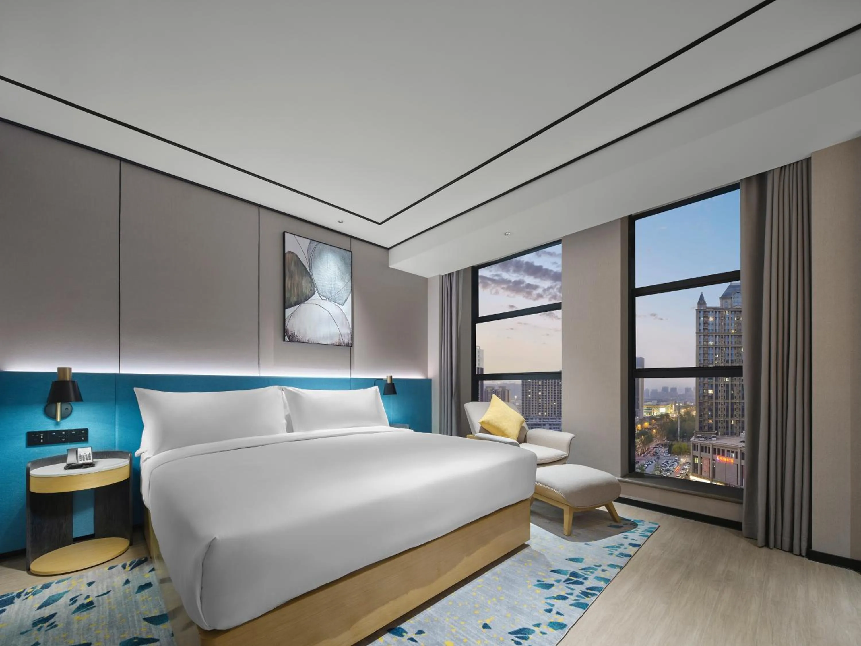 Bed in Hilton Garden Inn Xingtai Xiangdu District