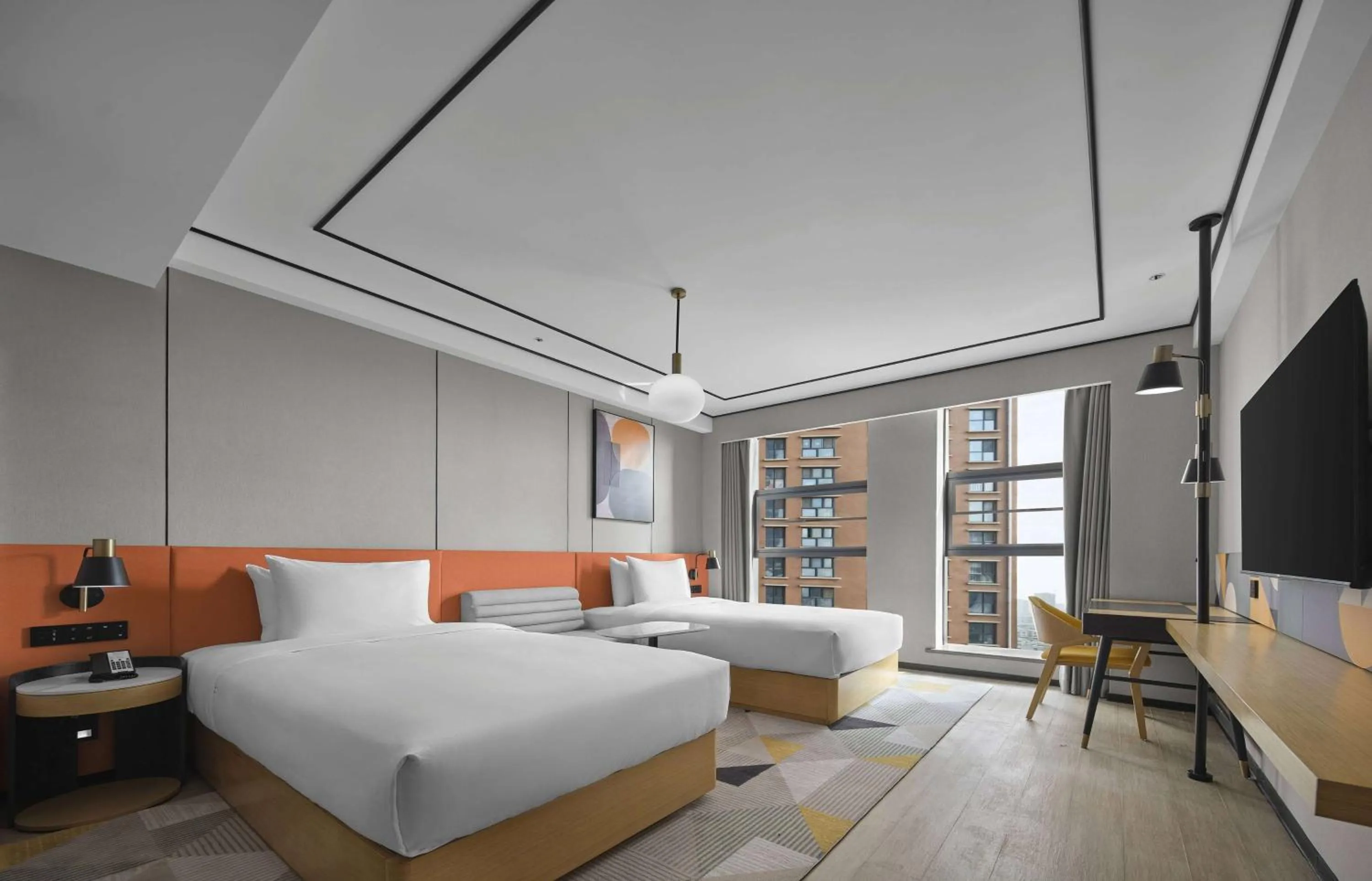 Twin Room in Hilton Garden Inn Xingtai Xiangdu District