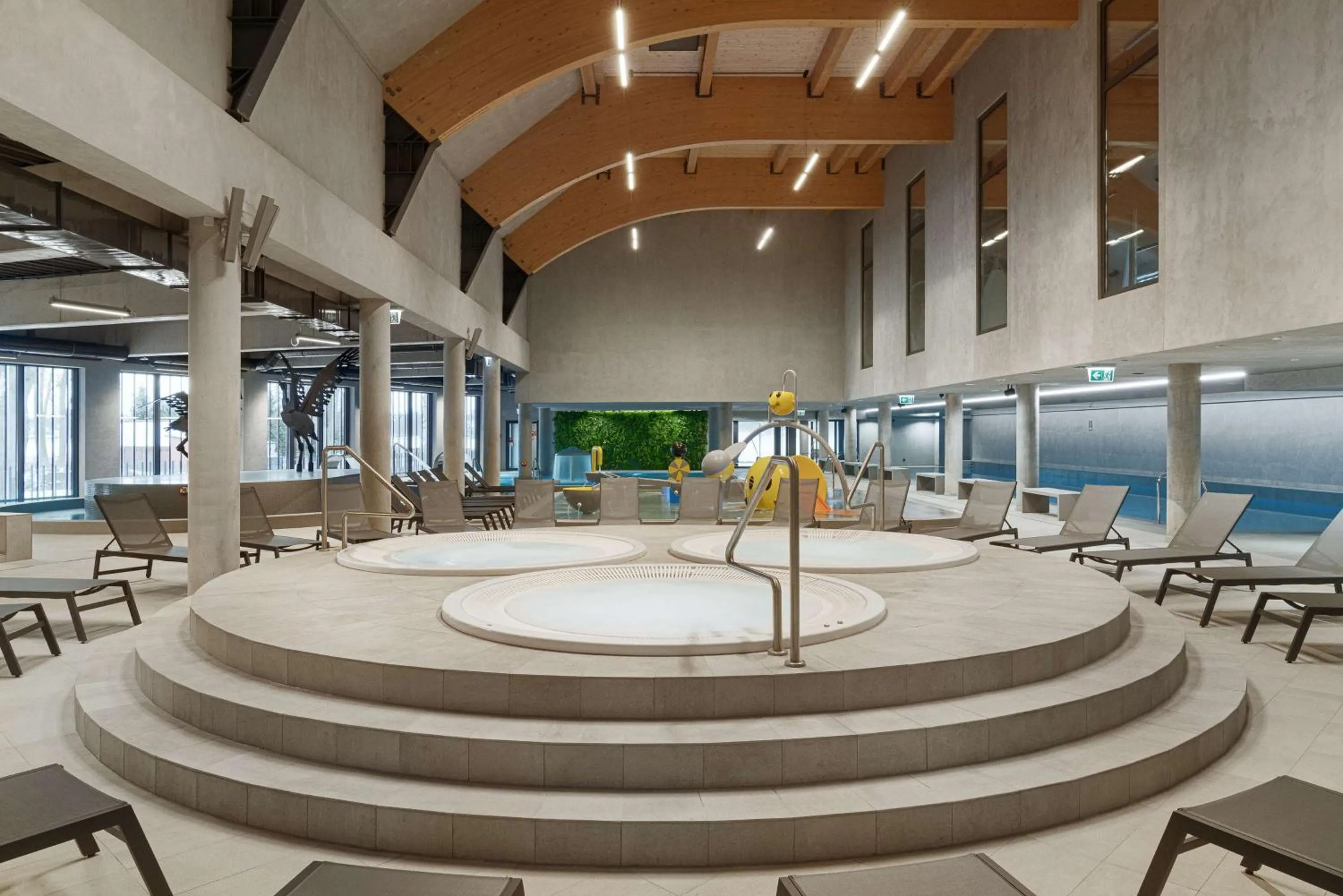 Pool view in Radisson Blu Resort & Conference Center, Ostróda Mazury