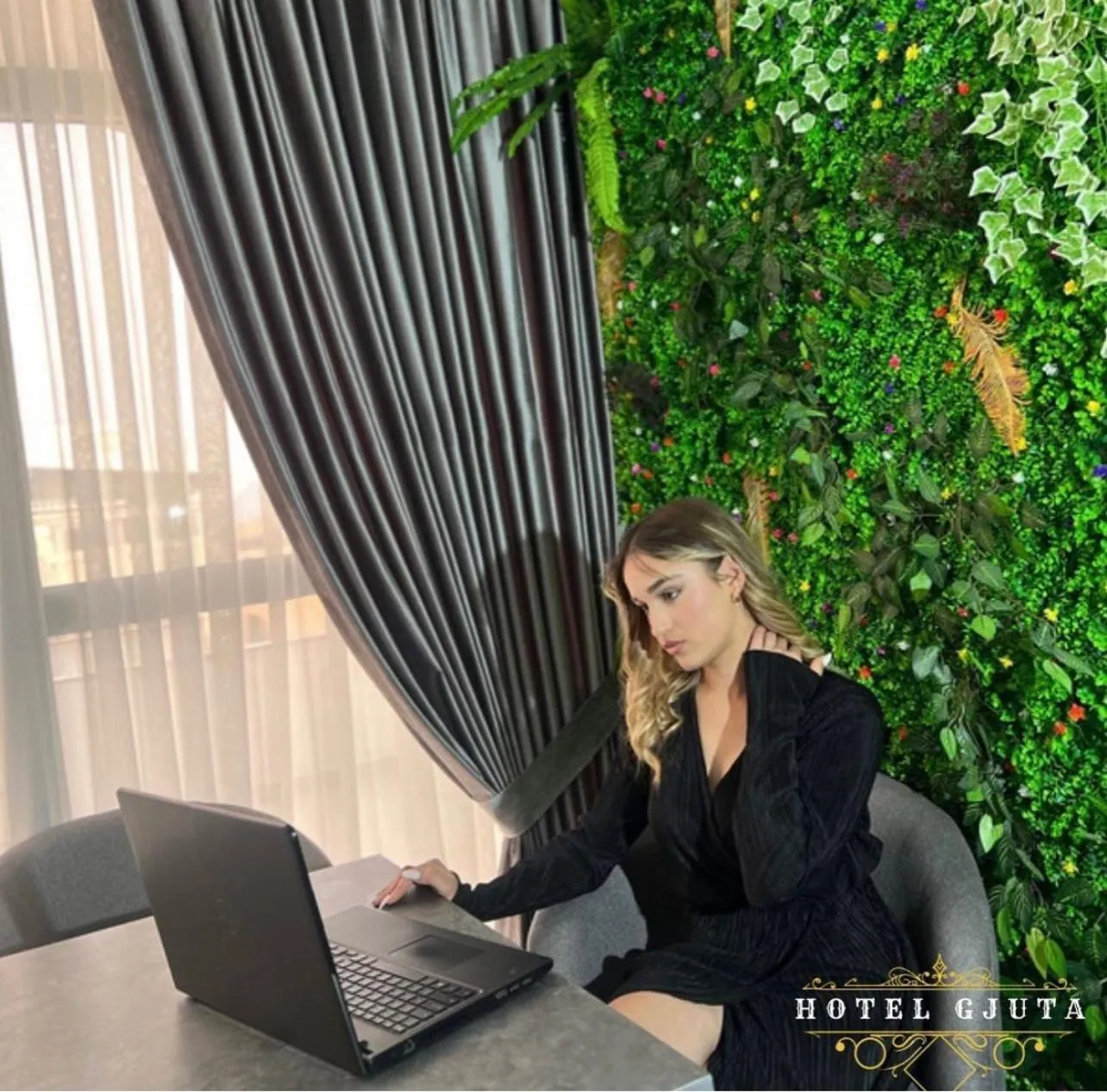 group of guests in HOTEL GJUTA