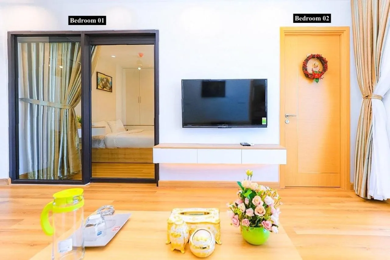 Living room in TMS Quy Nhơn Sea View