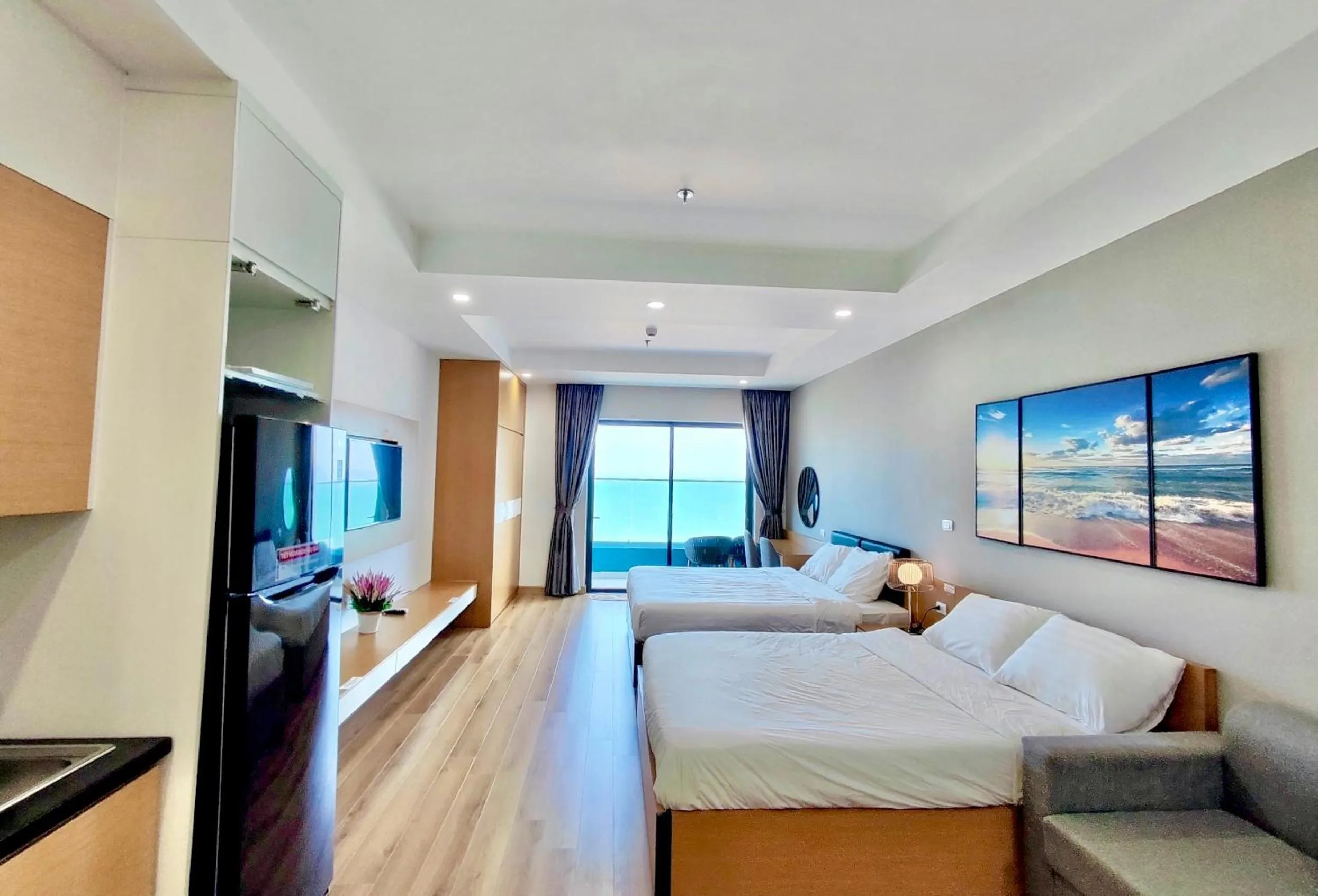 Bedroom, Bed in TMS Quy Nhơn Sea View
