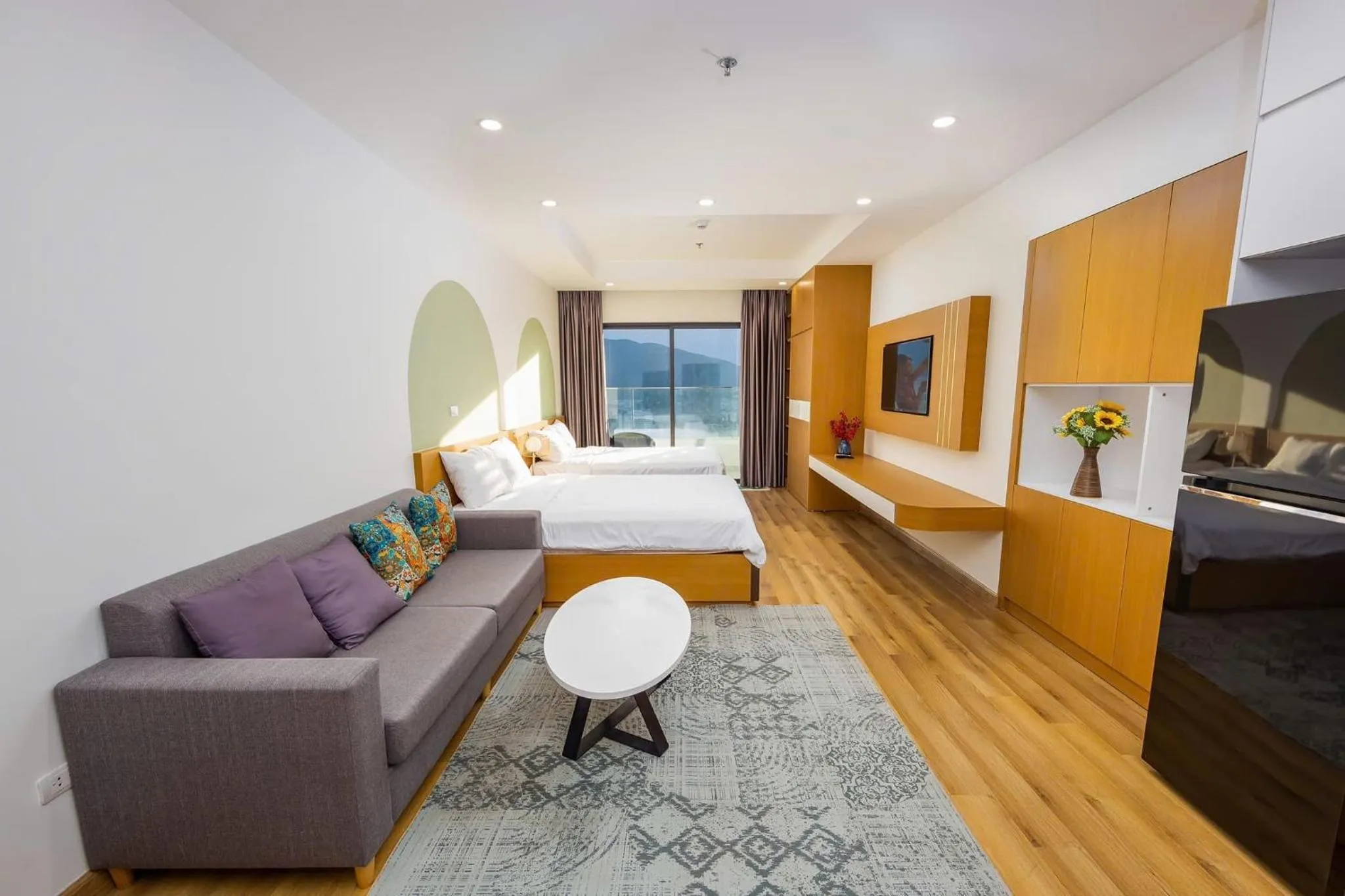 Bedroom, Bed in TMS Quy Nhơn Sea View