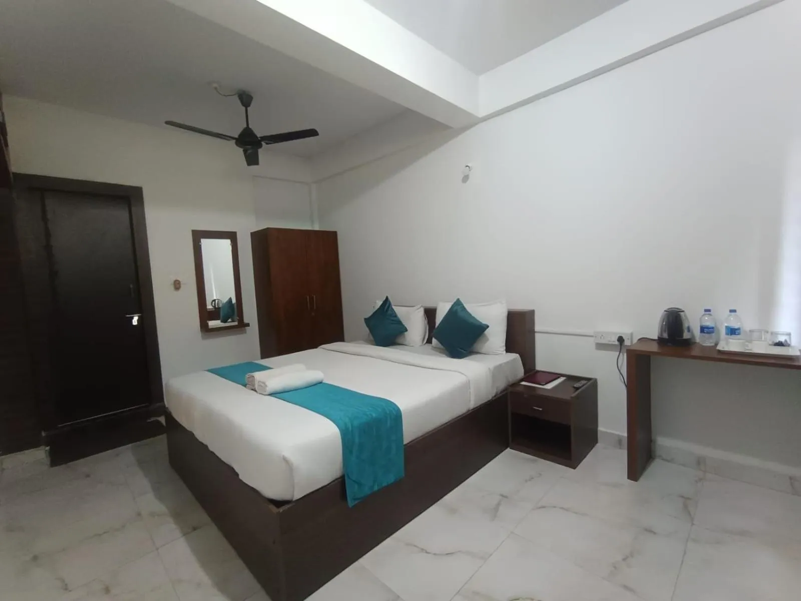 Bed in Jungle Hill Resort Coorg