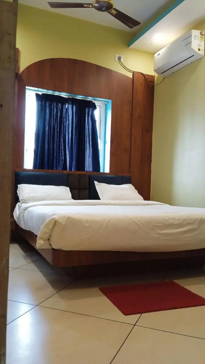 Bed in Hotel Bharati