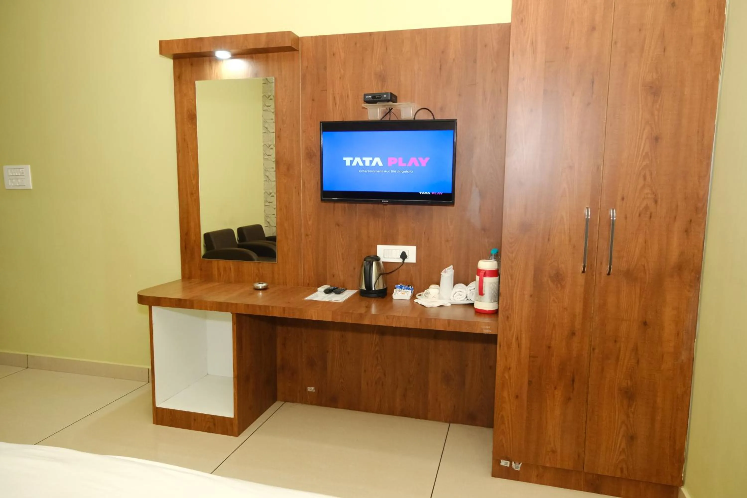 Bedroom in Hotel Bharati