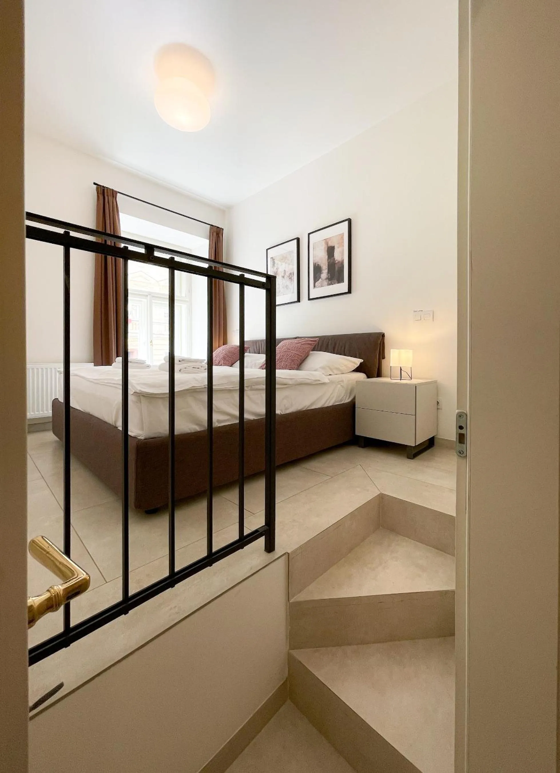 Bed in Petrin Tower Residence