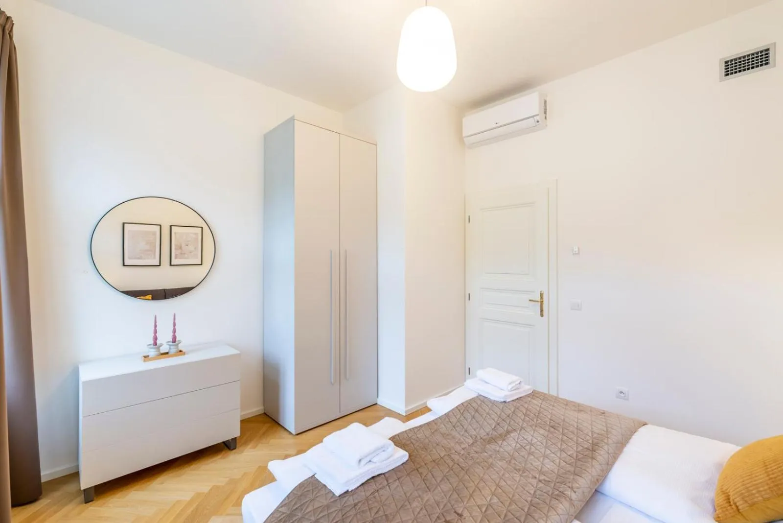 Bed in Petrin Tower Residence