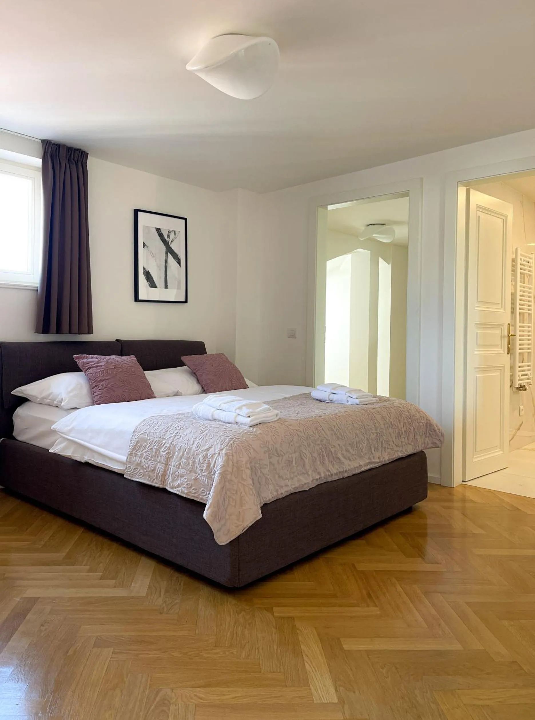 Bed in Petrin Tower Residence