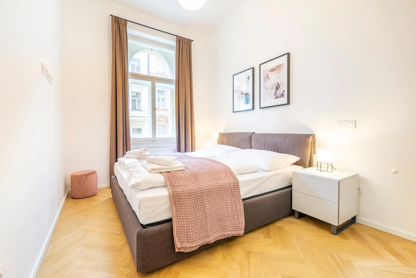 Bed in Petrin Tower Residence