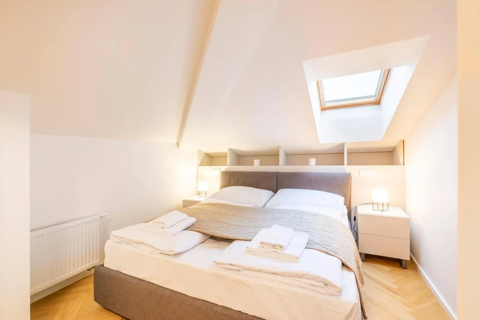 Bed in Petrin Tower Residence