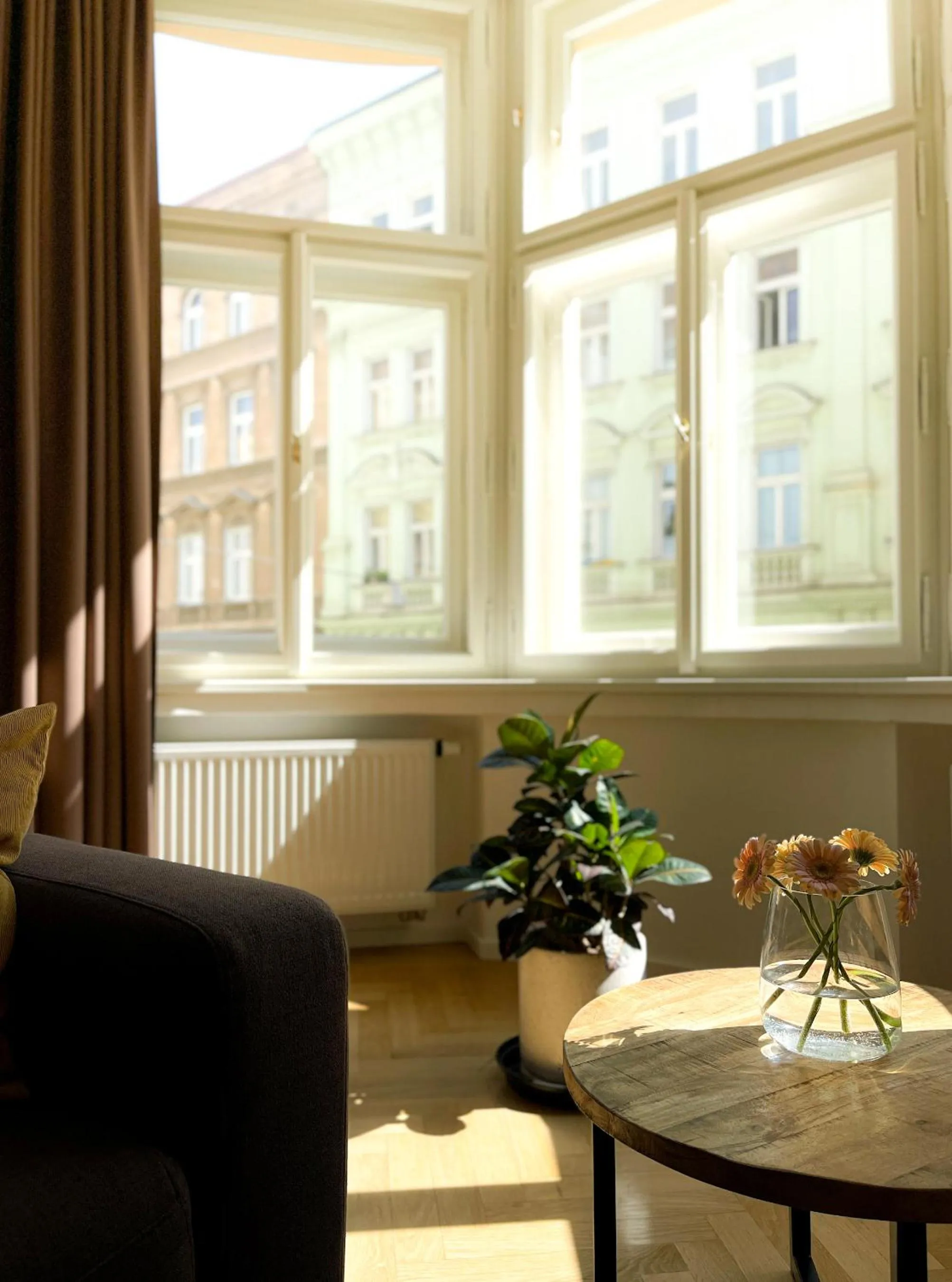 Seating area in Petrin Tower Residence
