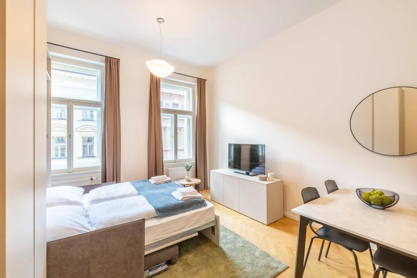 Bed in Petrin Tower Residence