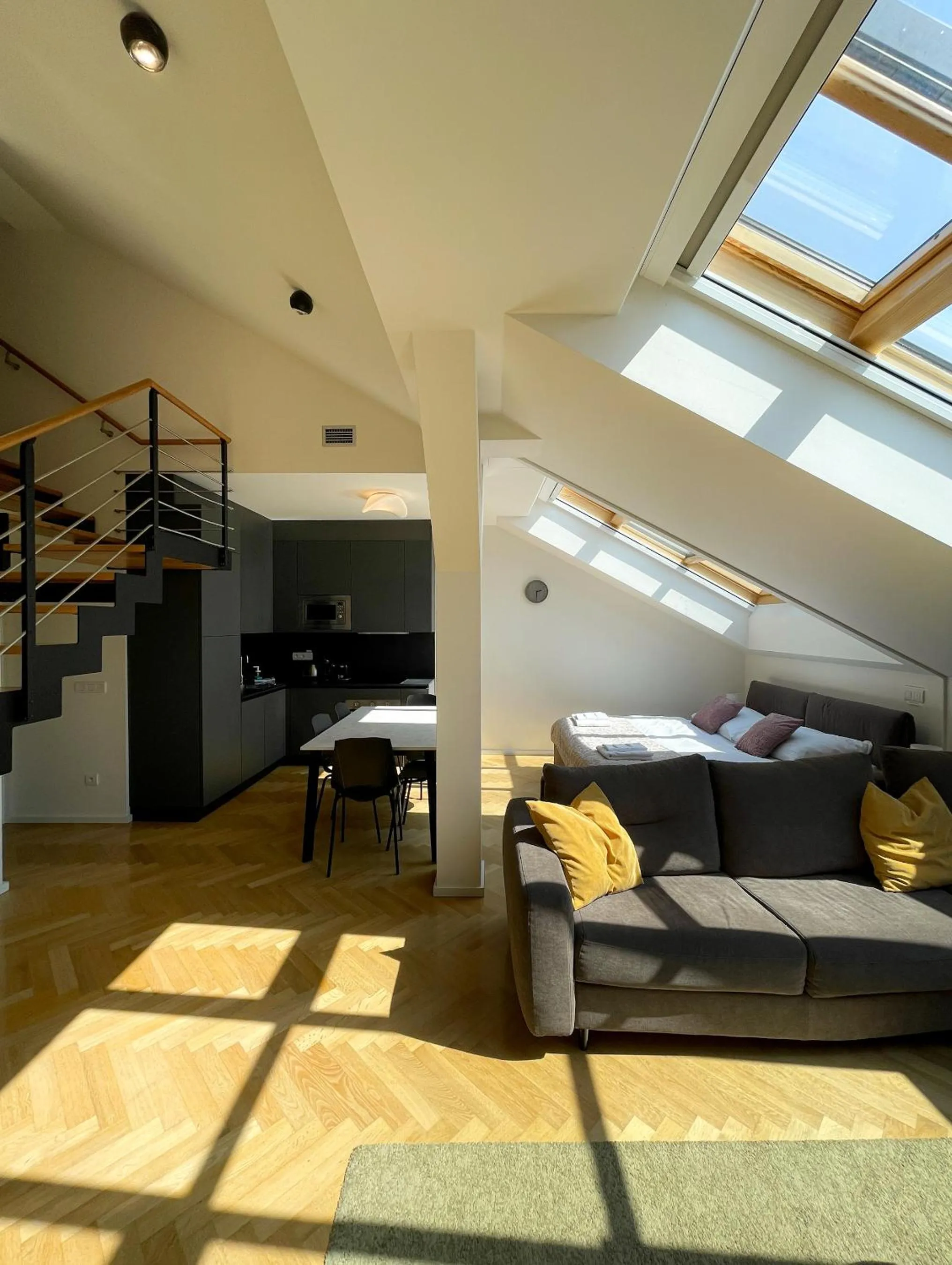 Bed in Petrin Tower Residence