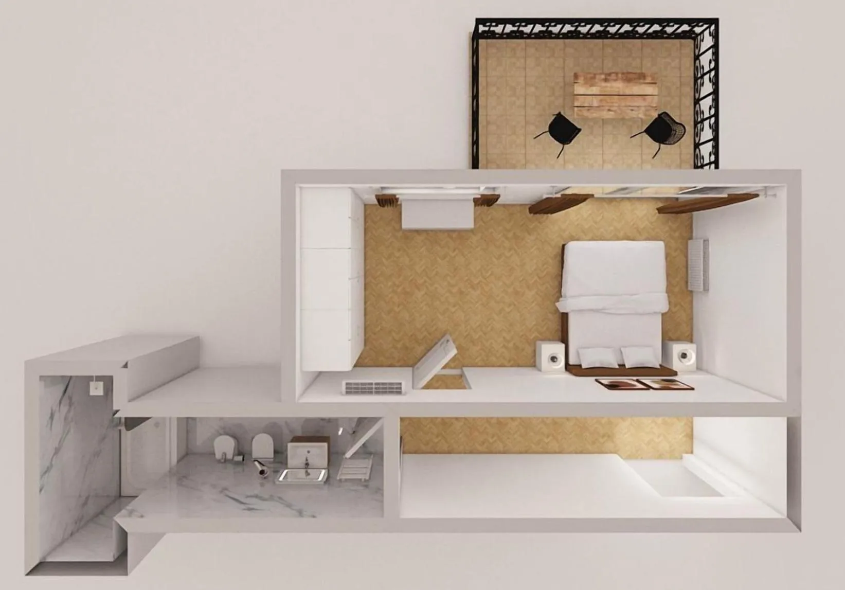 Floor plan in Petrin Tower Residence