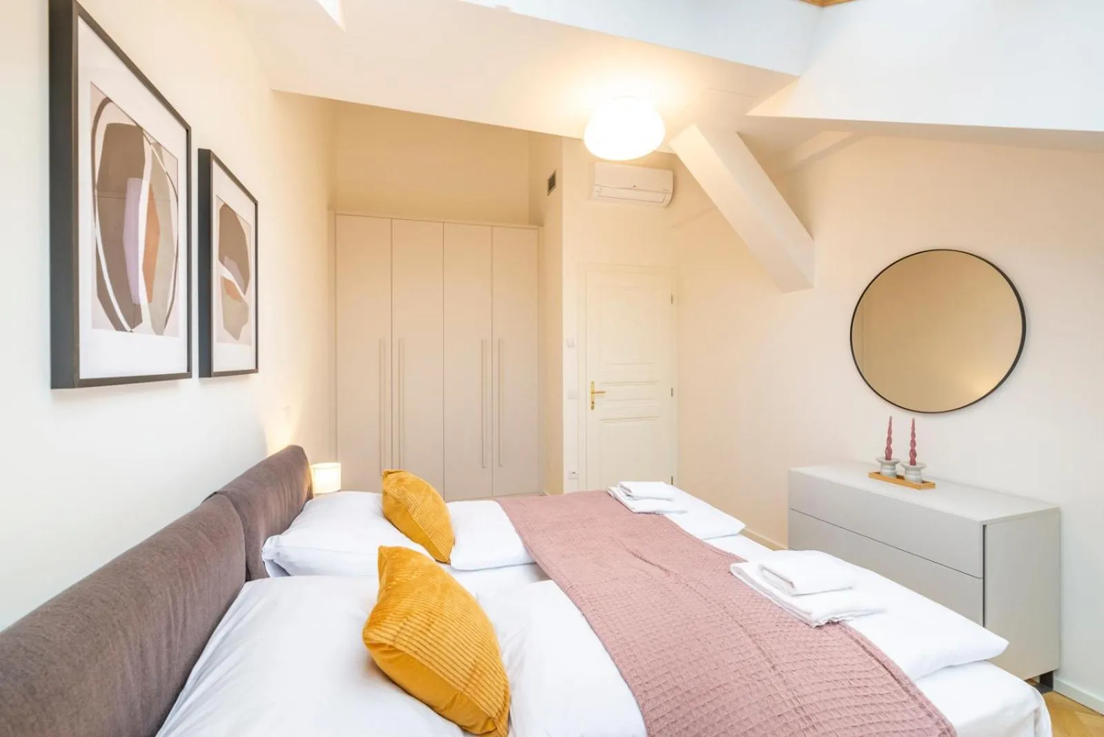 Bed in Petrin Tower Residence