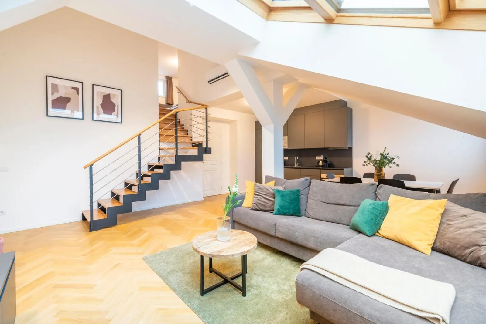 Kitchen or kitchenette in Petrin Tower Residence