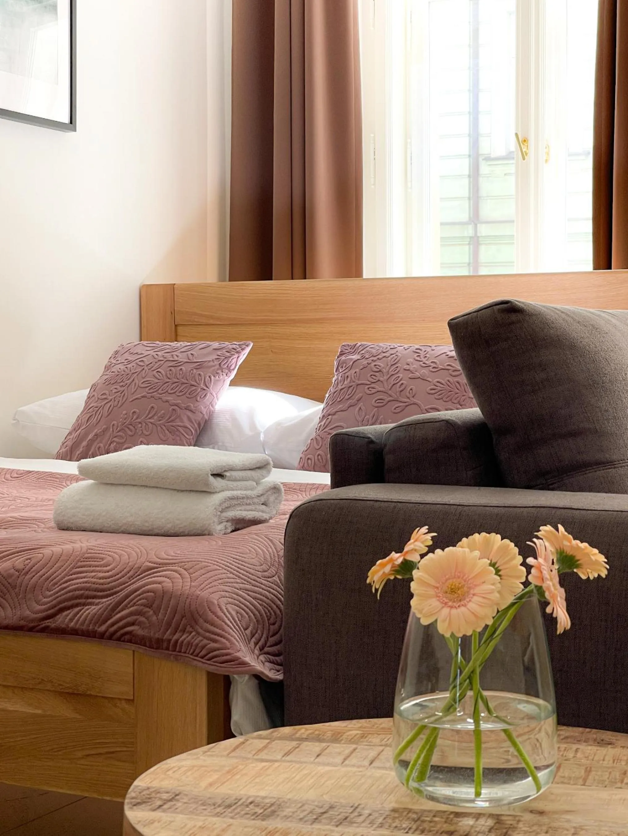 Bed in Petrin Tower Residence