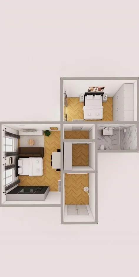 Floor plan in Petrin Tower Residence