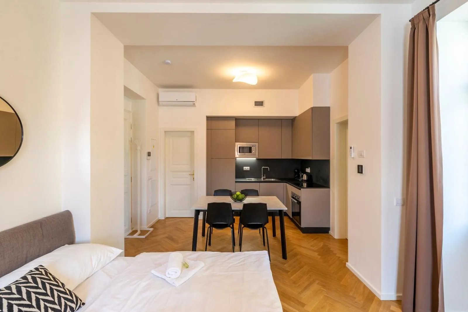 Bed in Petrin Tower Residence