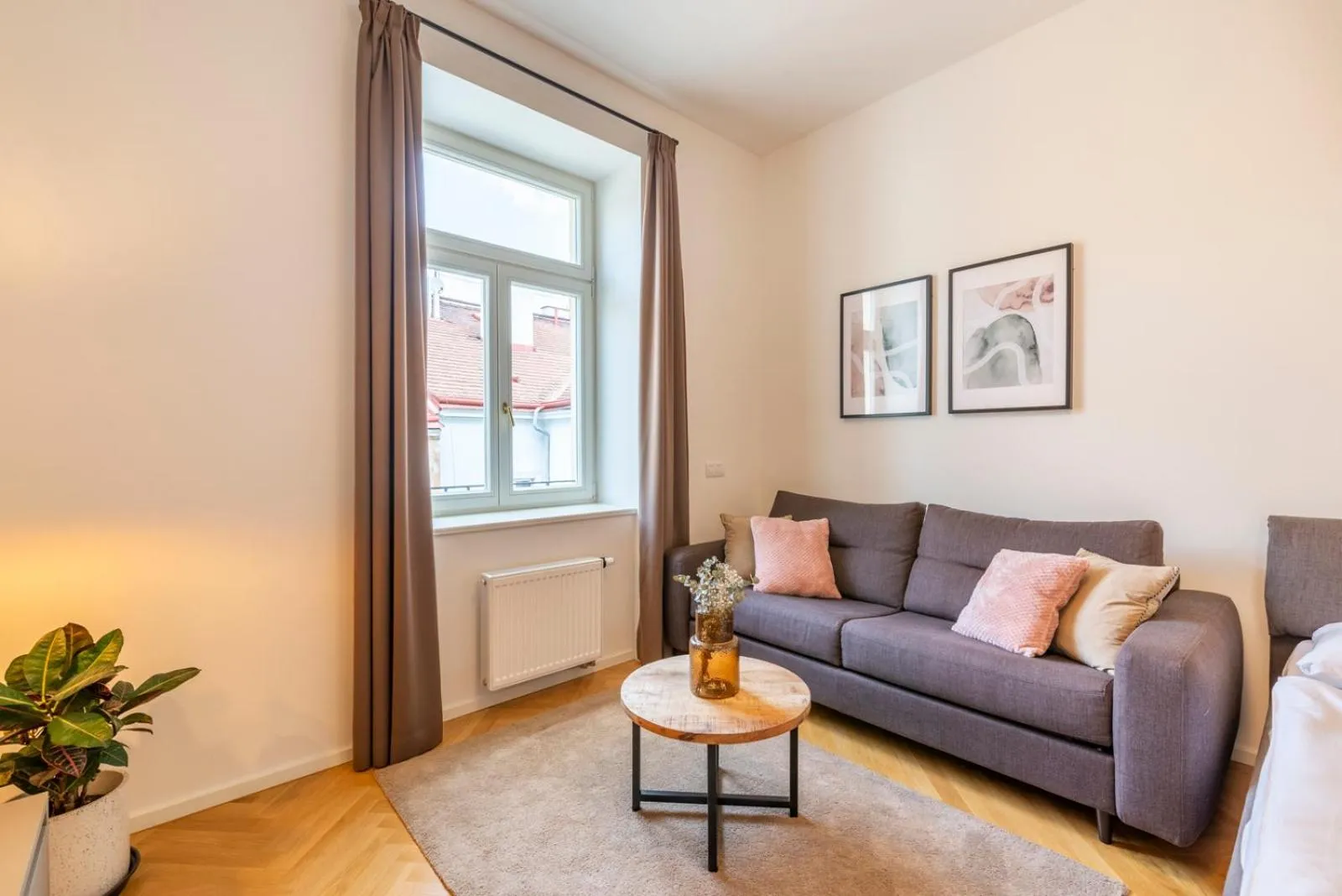 Living room in Petrin Tower Residence