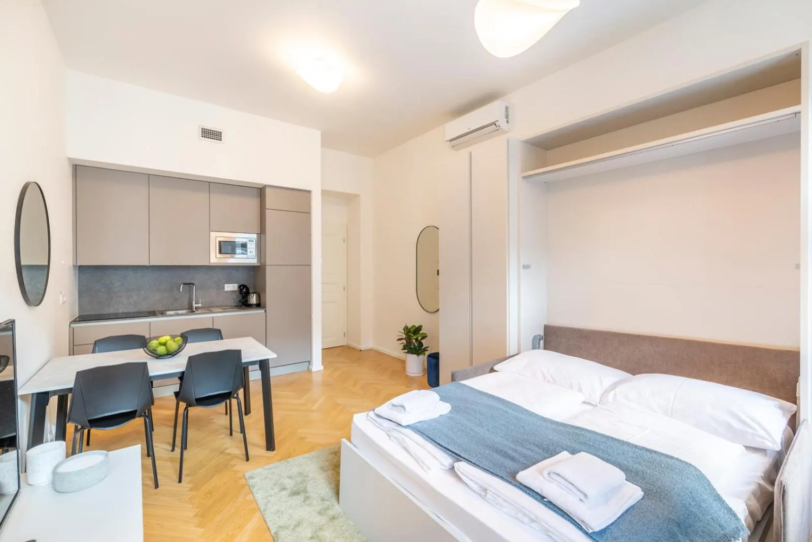 Bed in Petrin Tower Residence