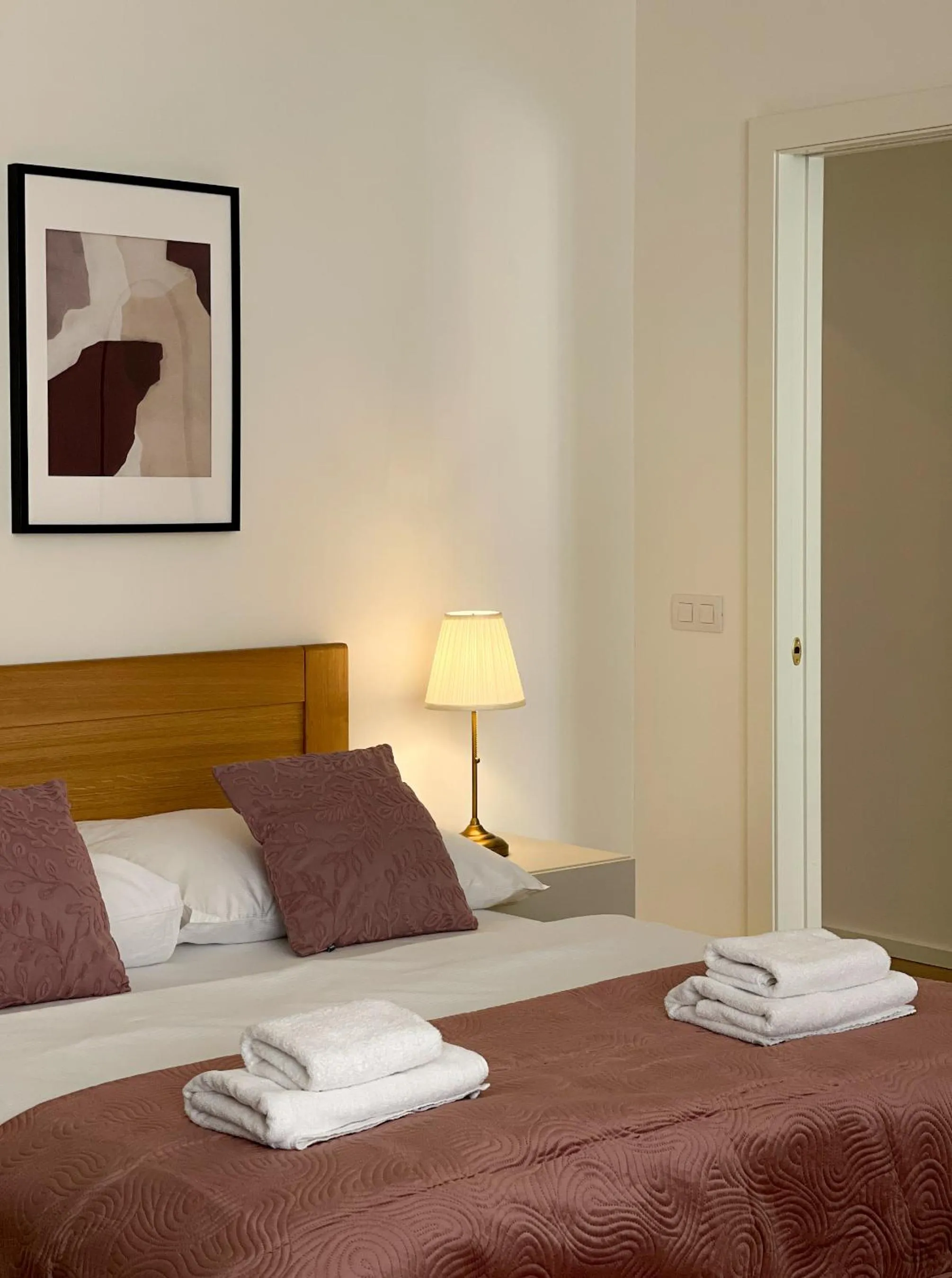 Bed in Petrin Tower Residence