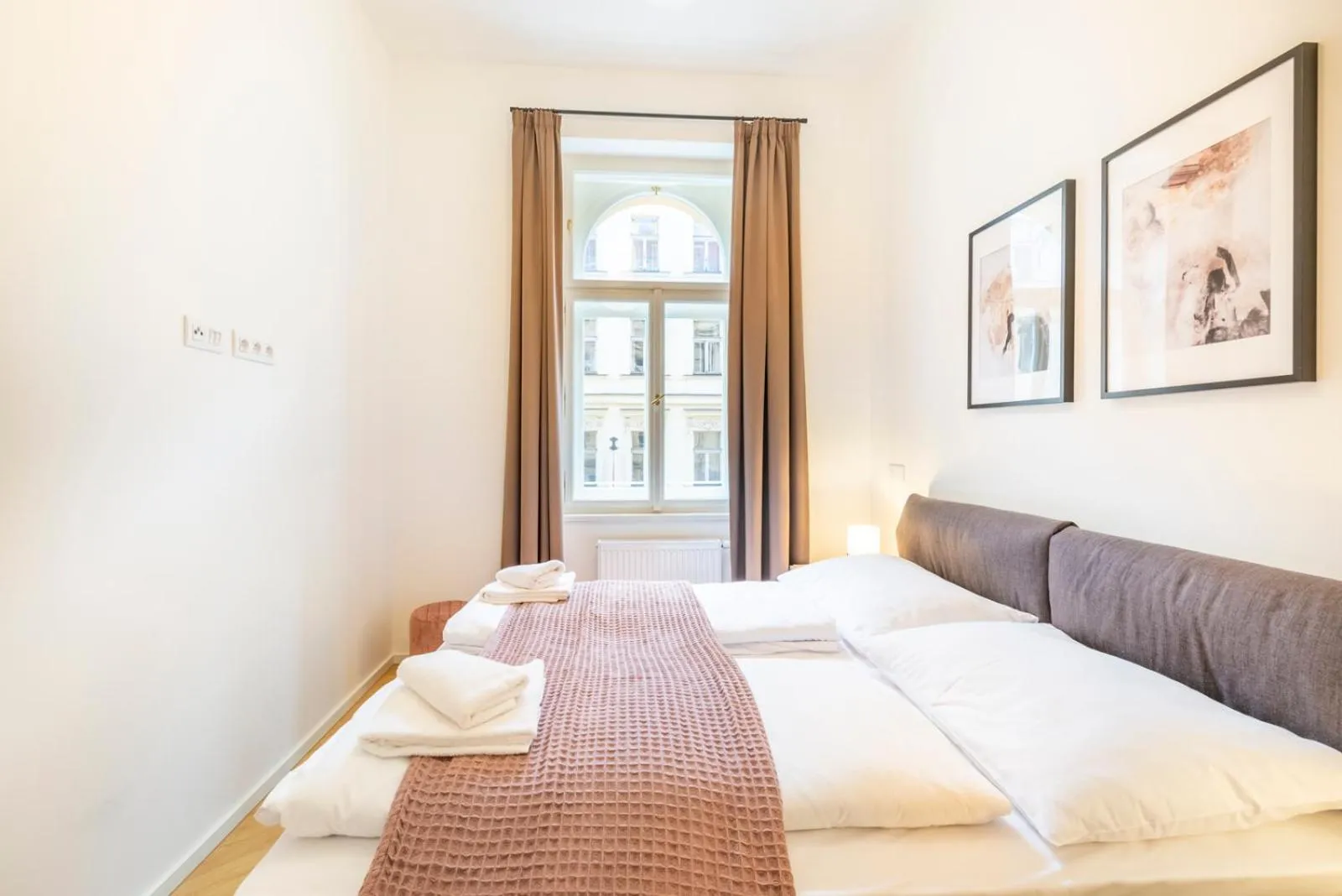 Bed in Petrin Tower Residence