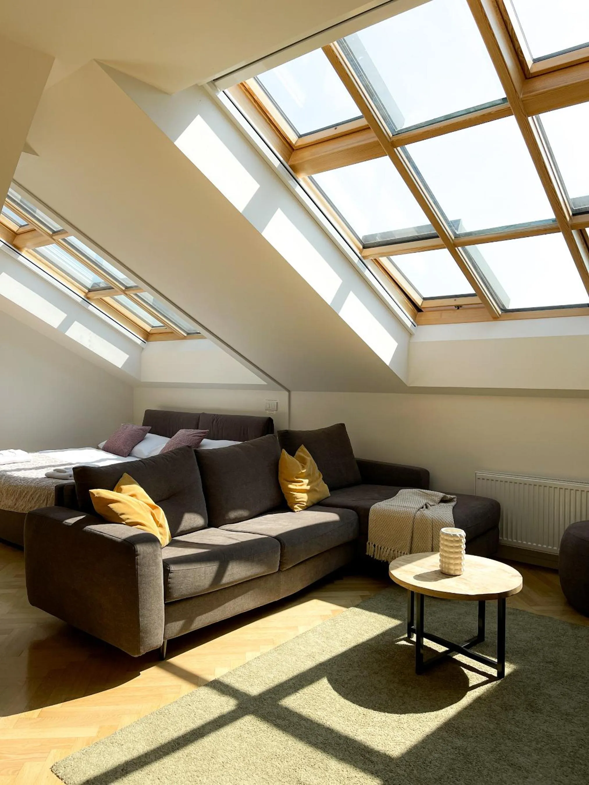 Bed in Petrin Tower Residence