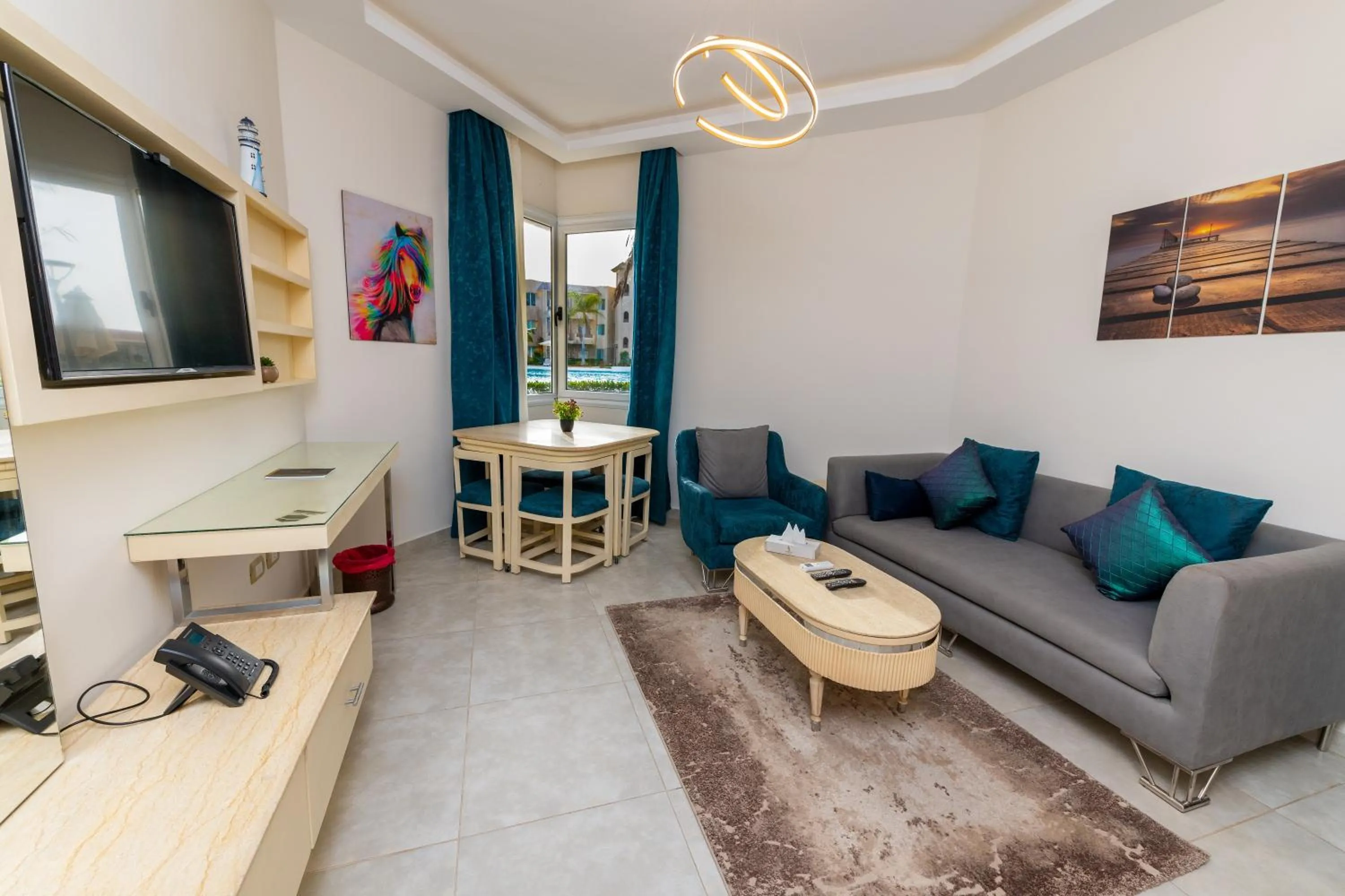 Living room in Marom Port Said Resort & Beach