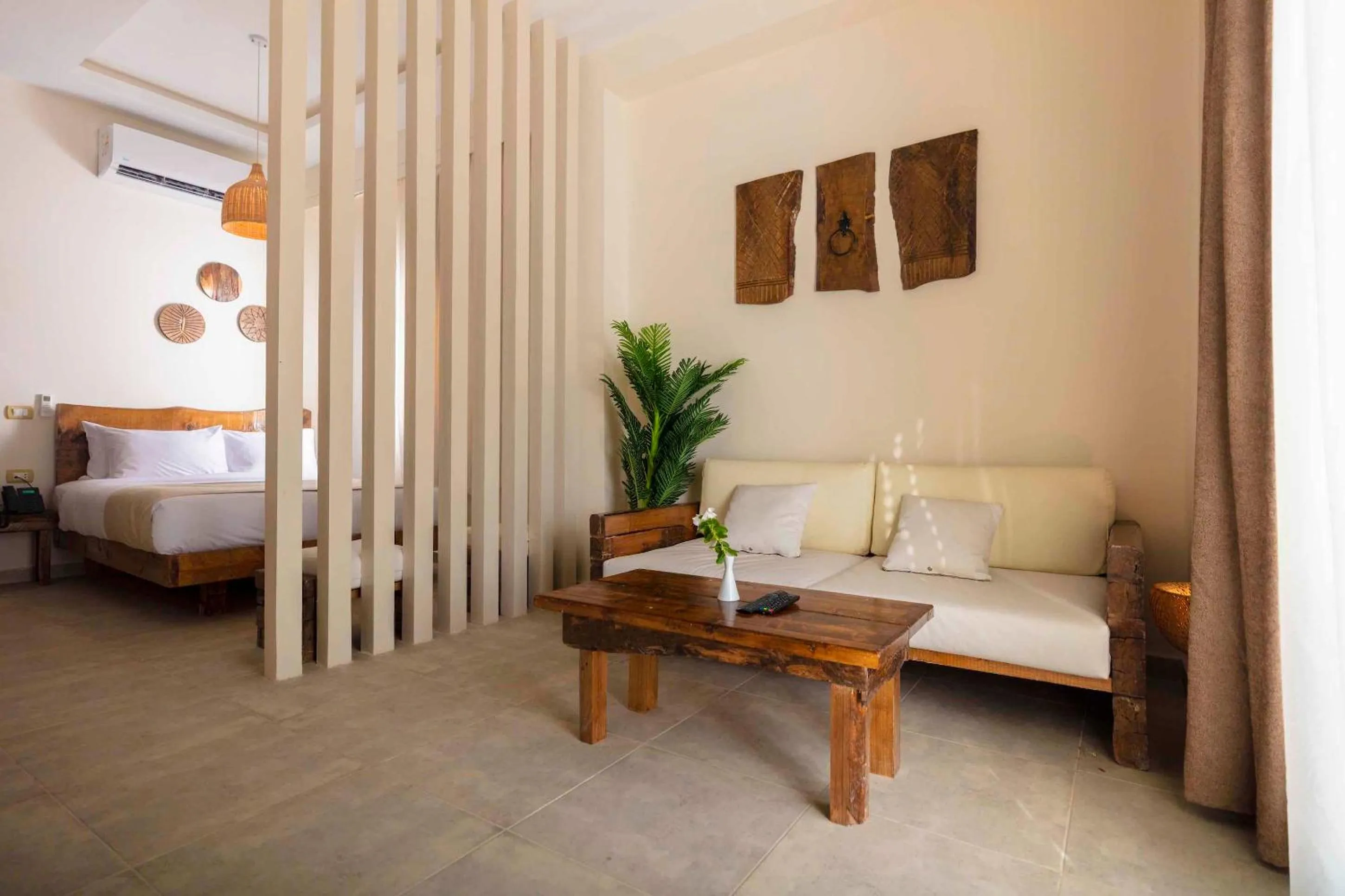 Living room, Bed in Marom Port Said Resort & Beach