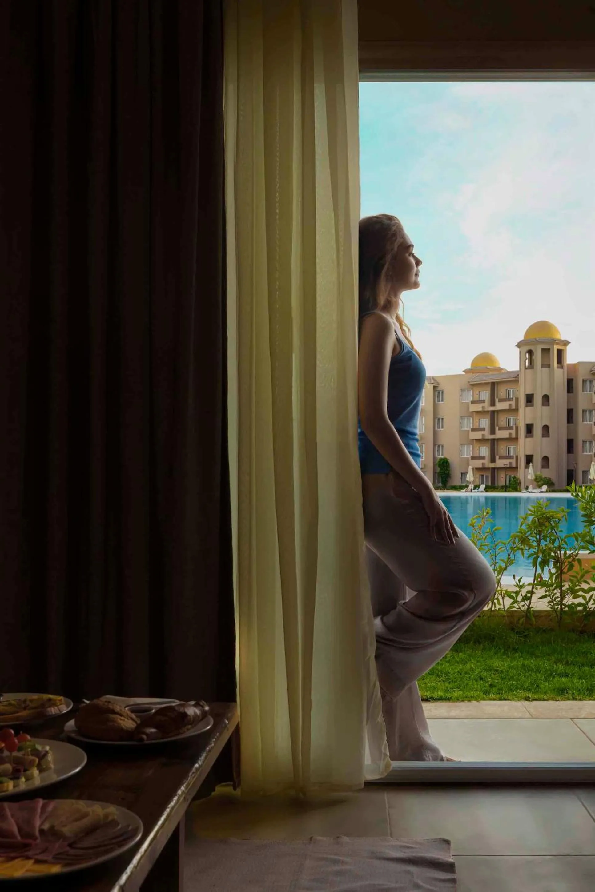 Pool view in Marom Port Said Resort & Beach