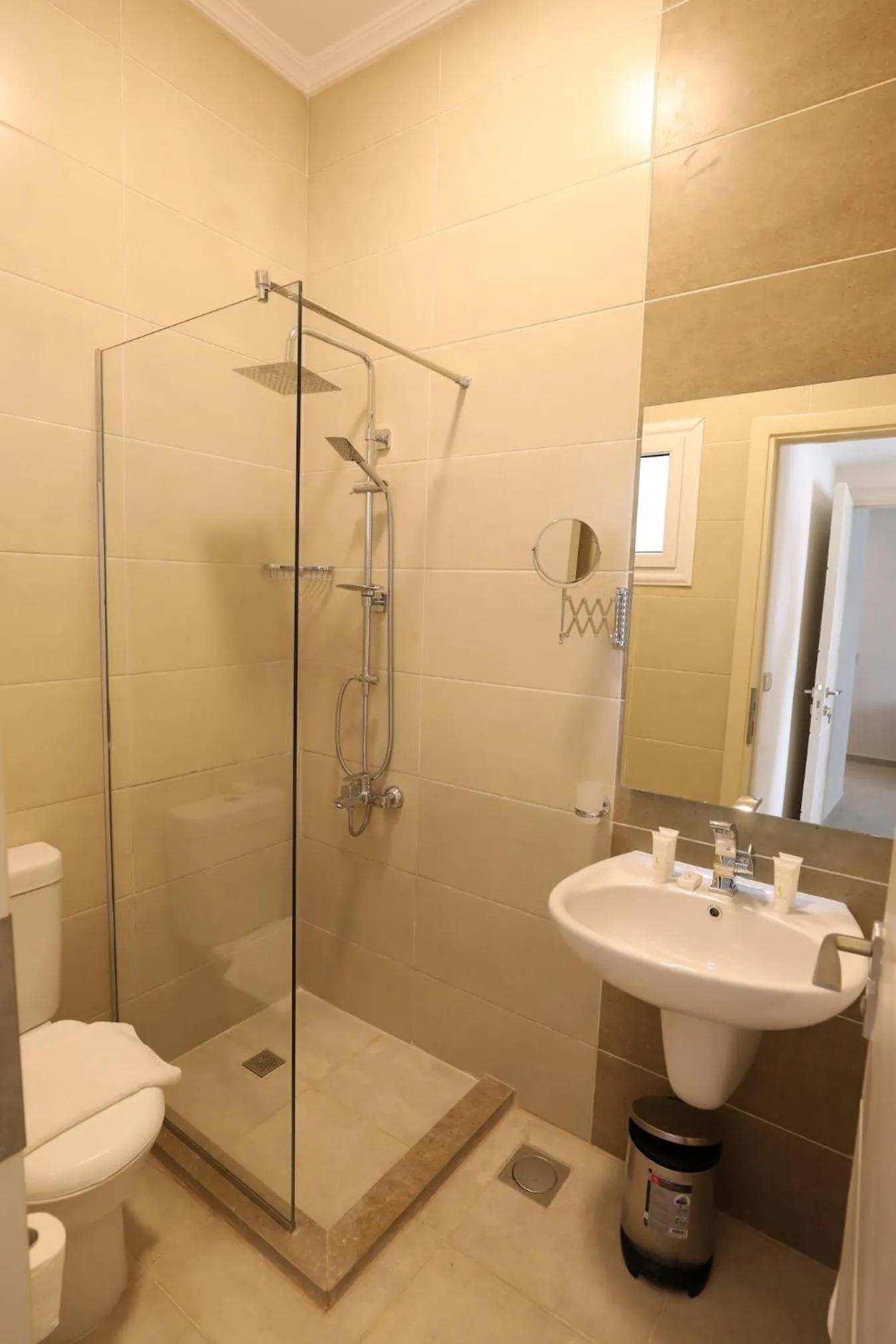 Shower in Marom Port Said Resort & Beach