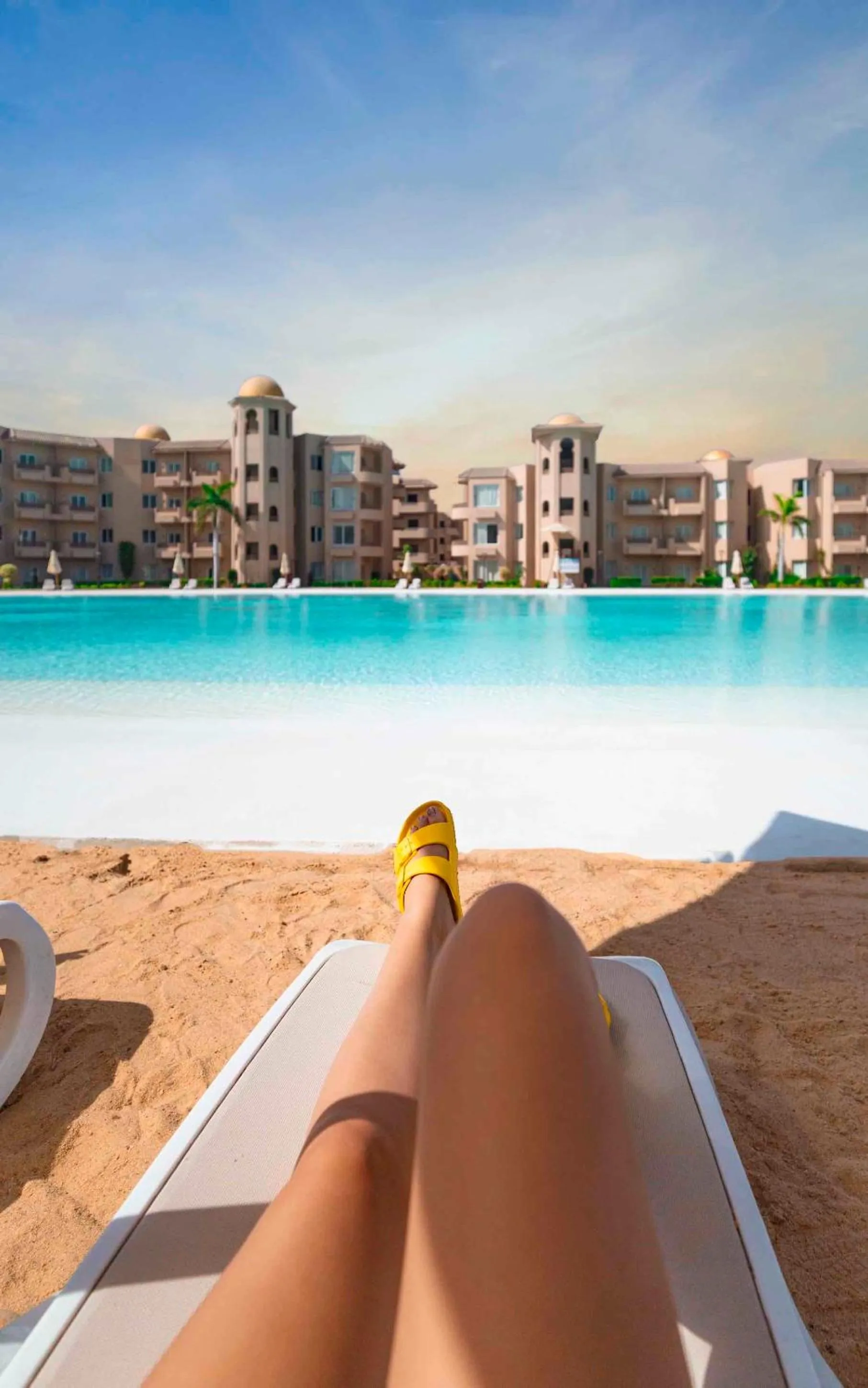 Swimming pool in Marom Port Said Resort & Beach