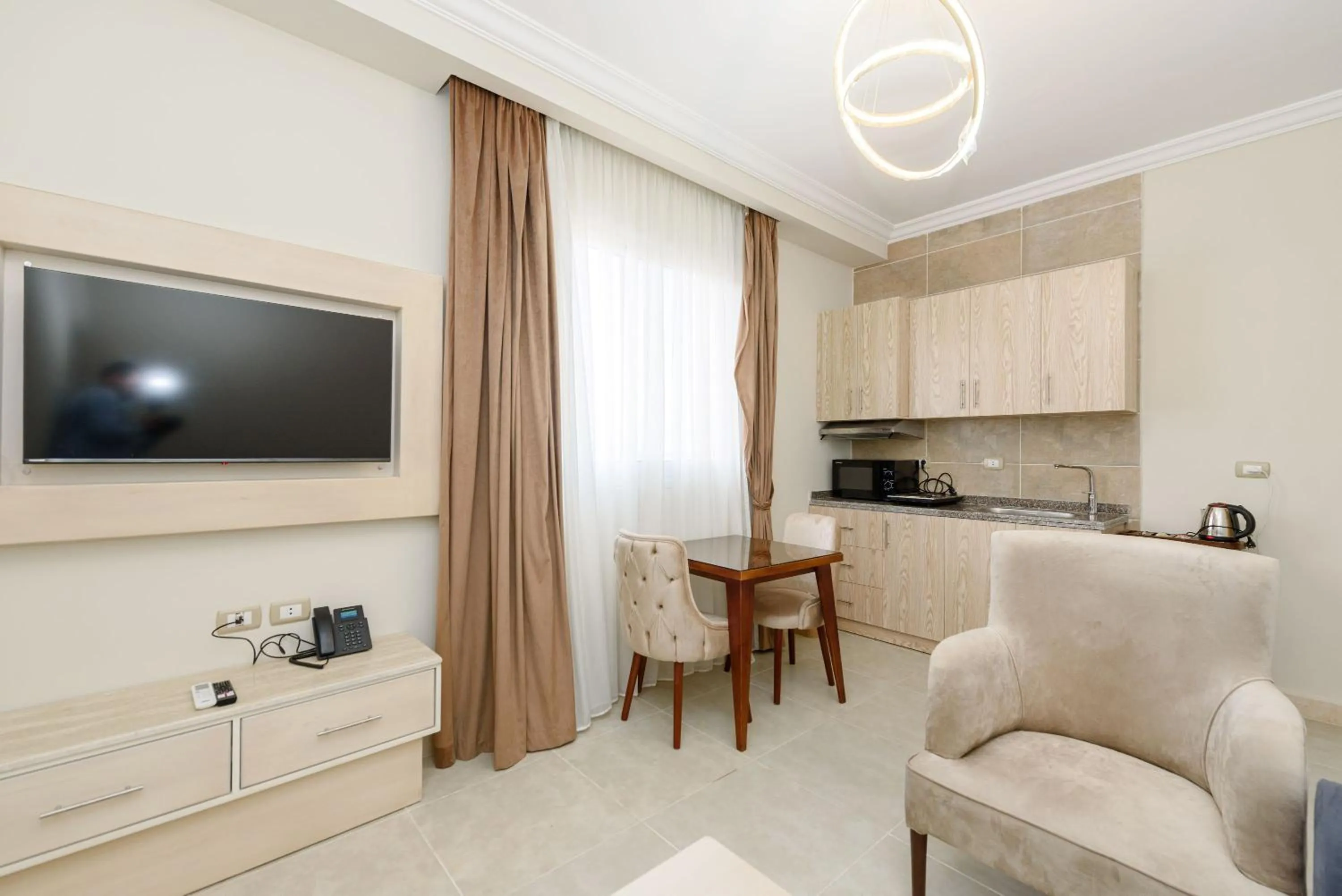 TV and multimedia in Marom Port Said Resort & Beach