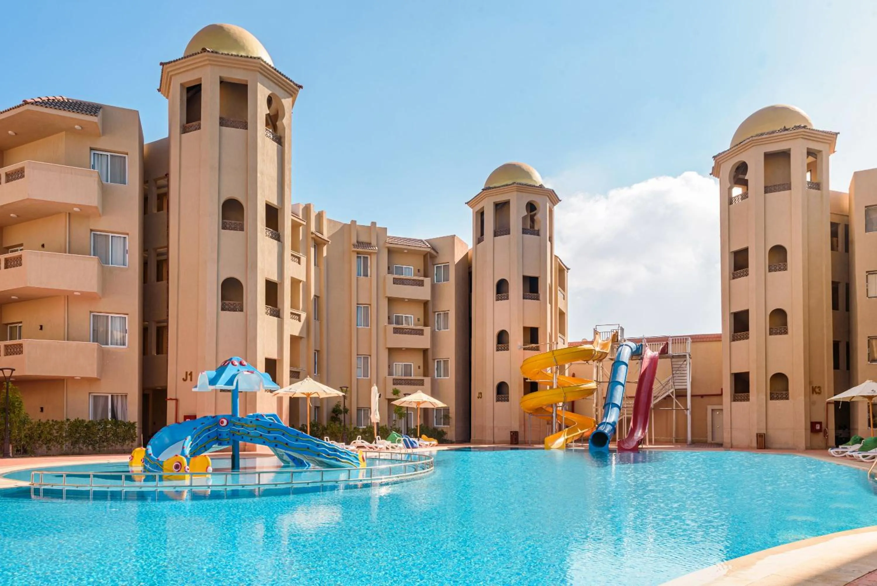 Aqua park in Marom Port Said Resort & Beach