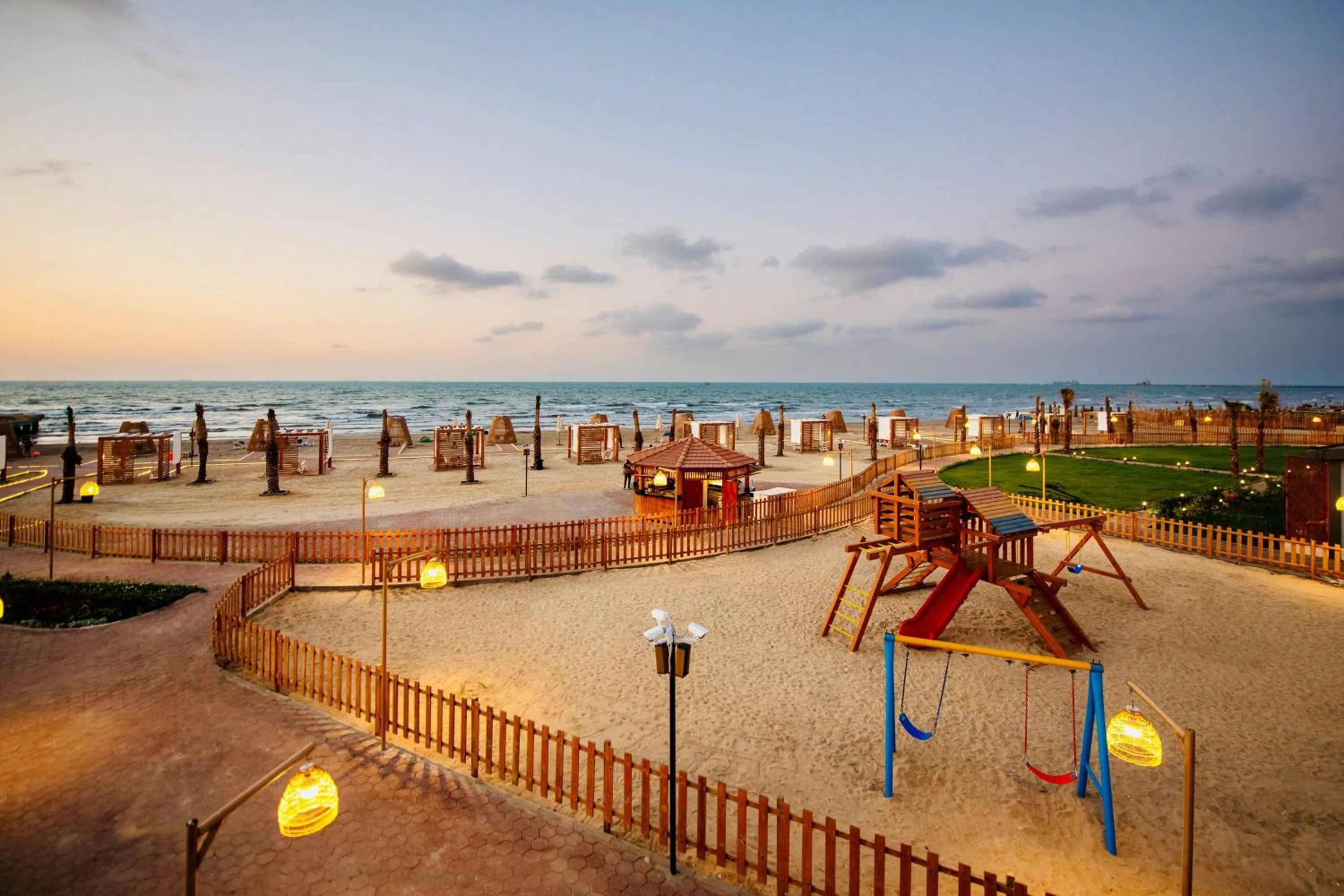 Beach in Marom Port Said Resort & Beach