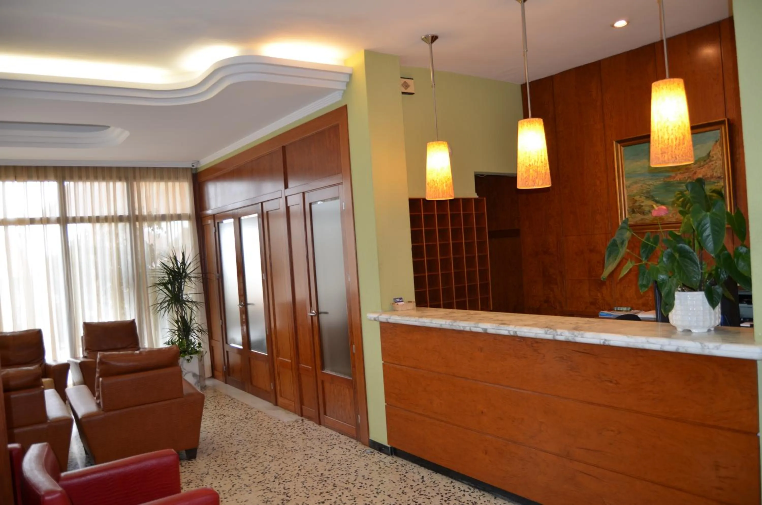 Lobby or reception in Hotel Sant Jordi