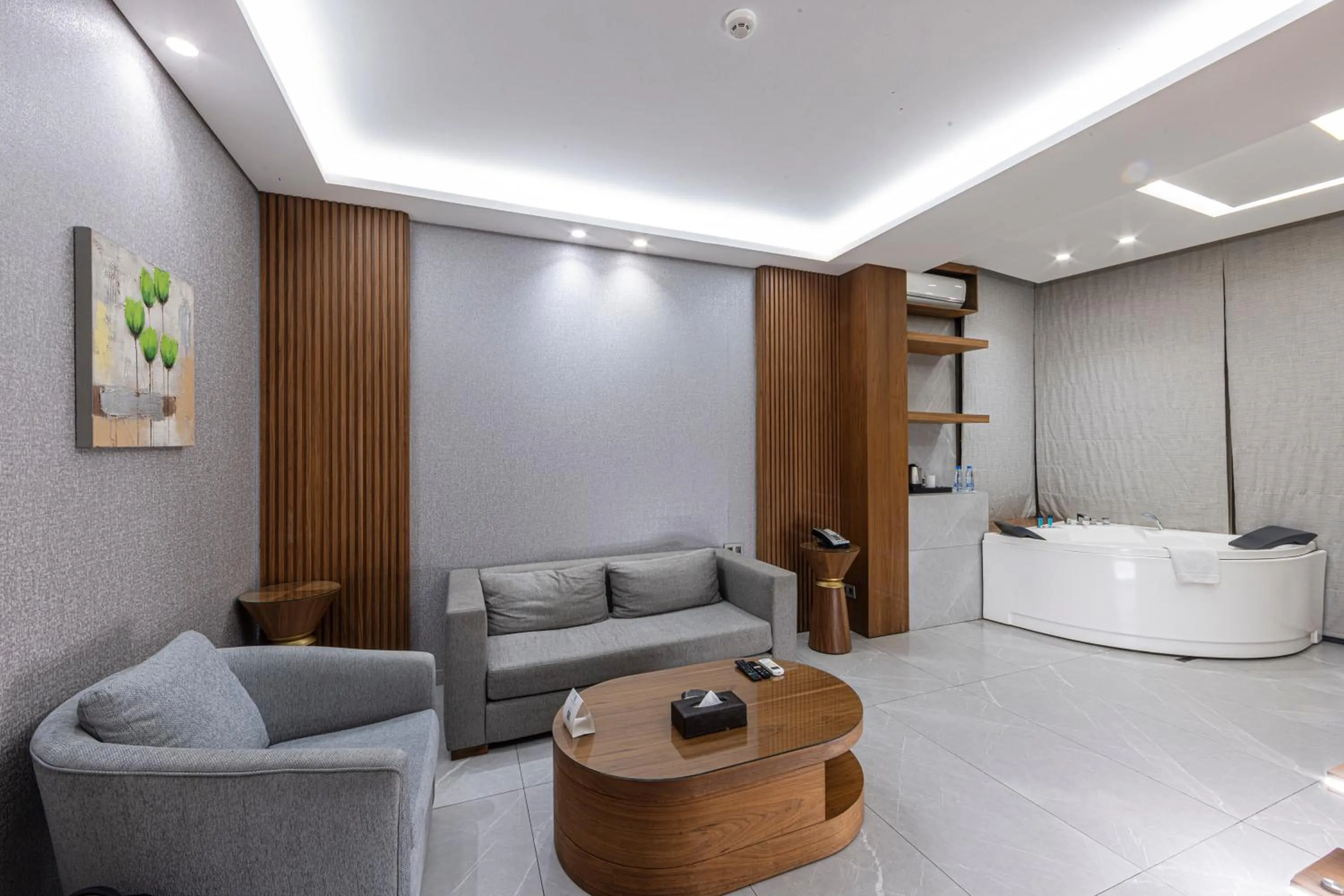 Seating area in Heaven Prestige Hotel