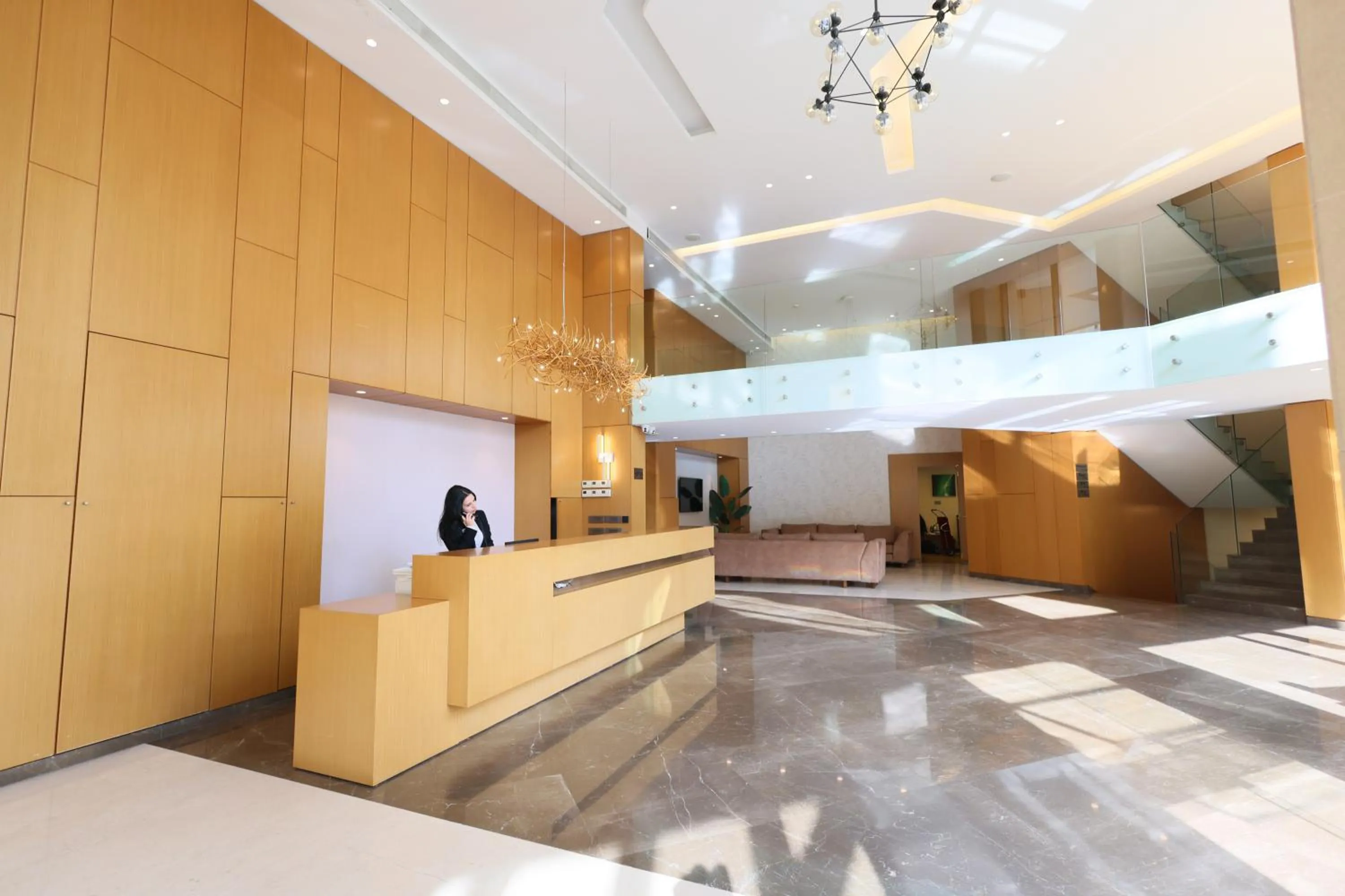 Lobby or reception in Heaven Prestige Hotel