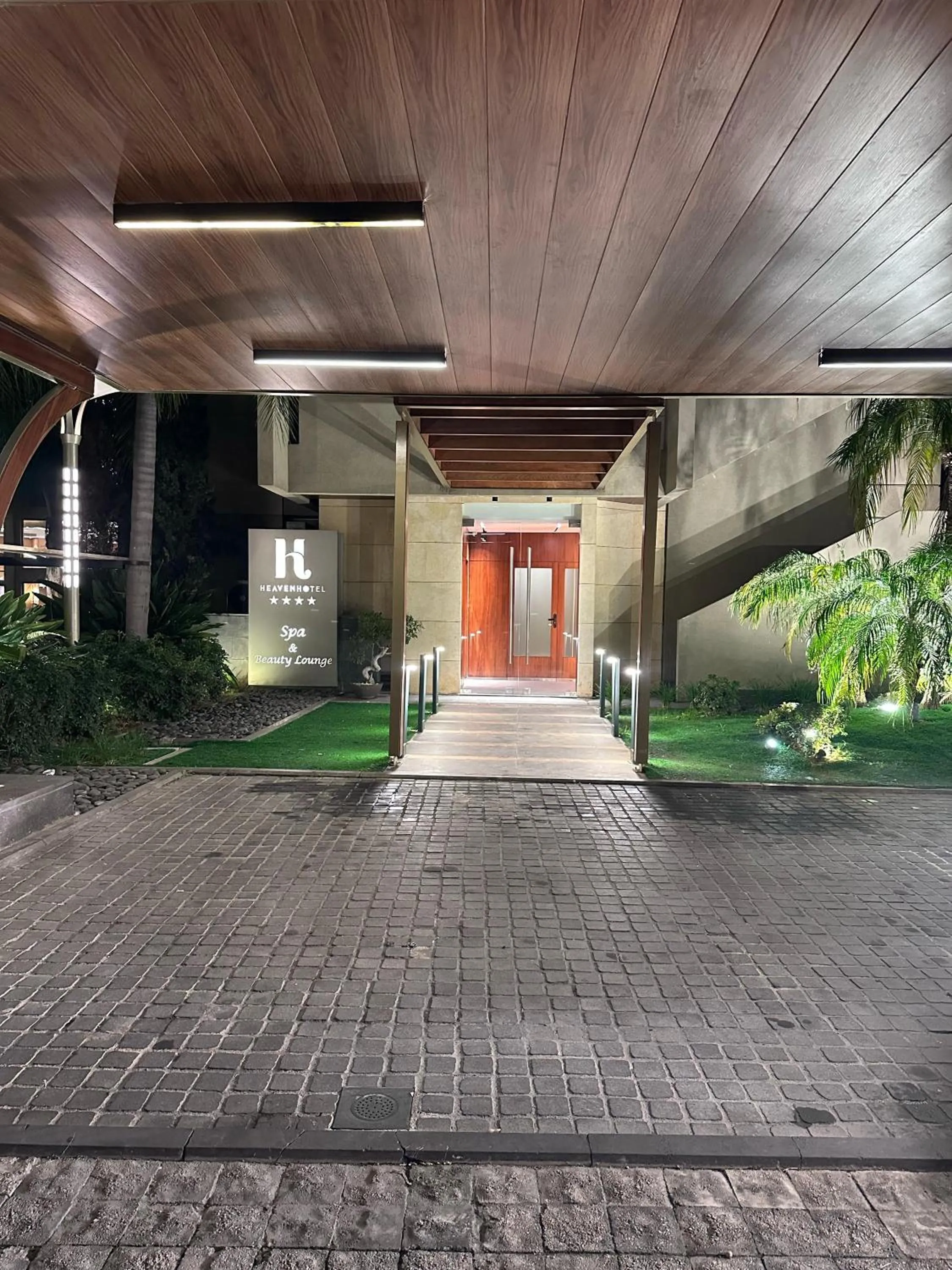 Facade/entrance in Heaven Prestige Hotel