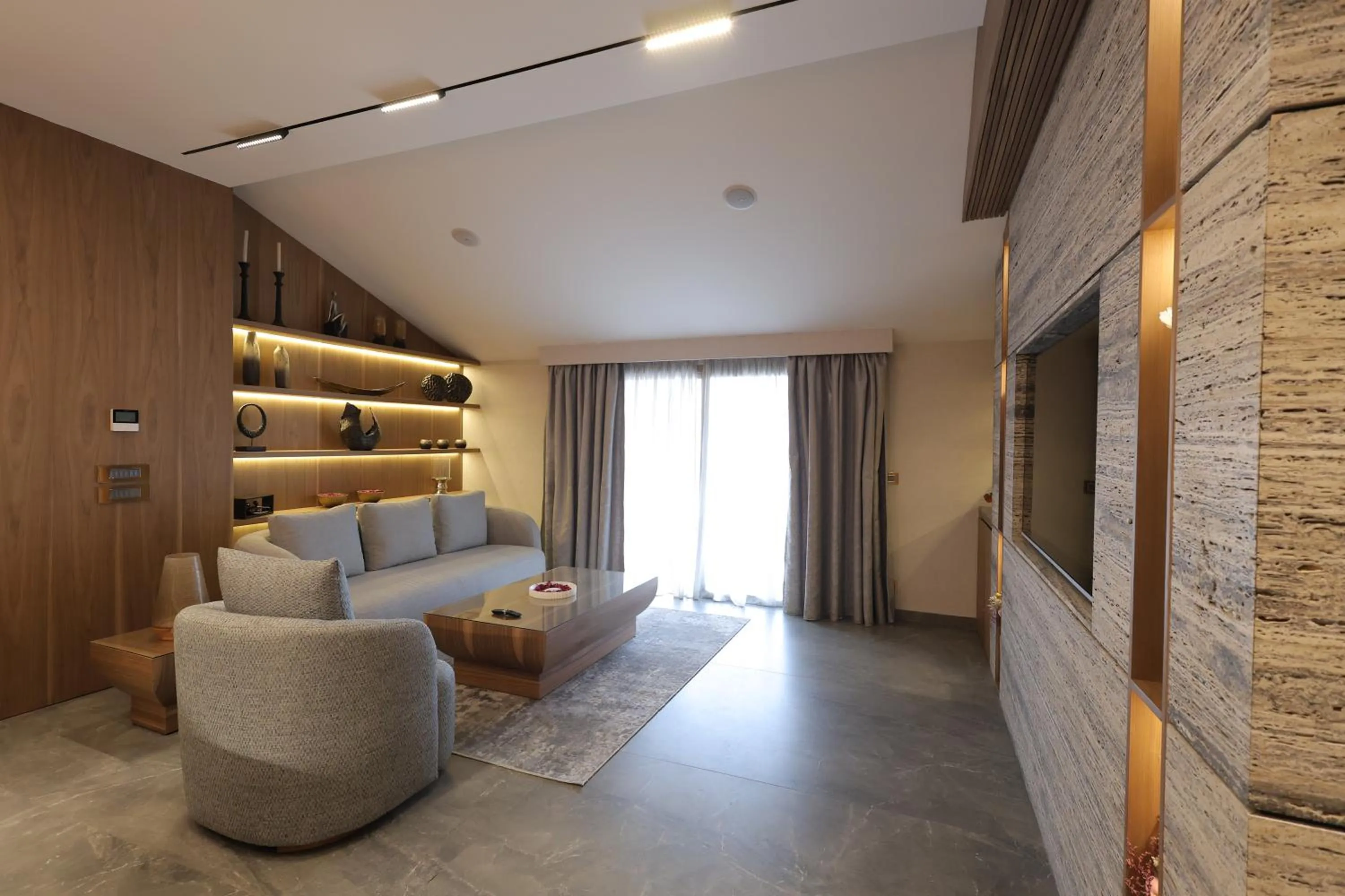 Living room in Heaven Prestige Hotel